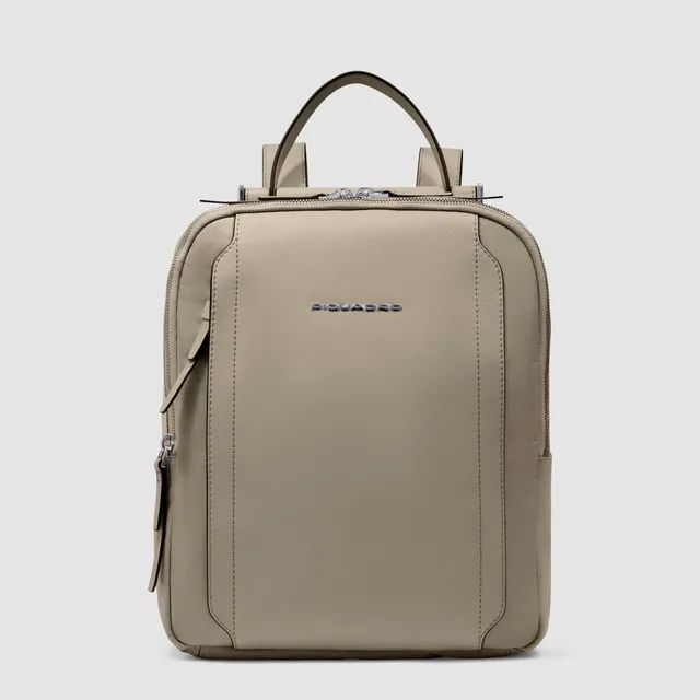 Piquadro Lyra Rucksack Damen schwarz iPad Recycling