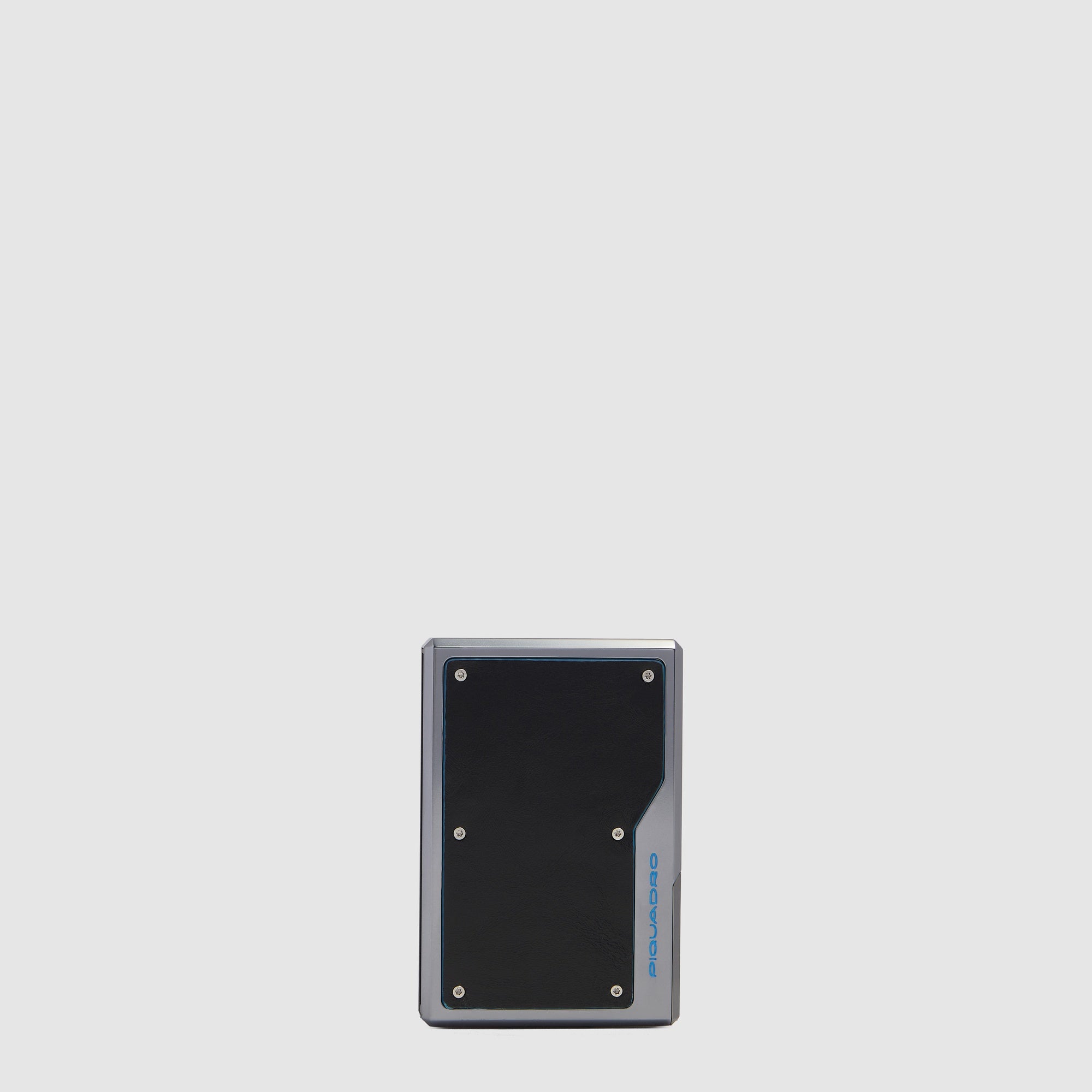 Piquadro BagMotic MagSafe Kartenetui Schwarz Alu