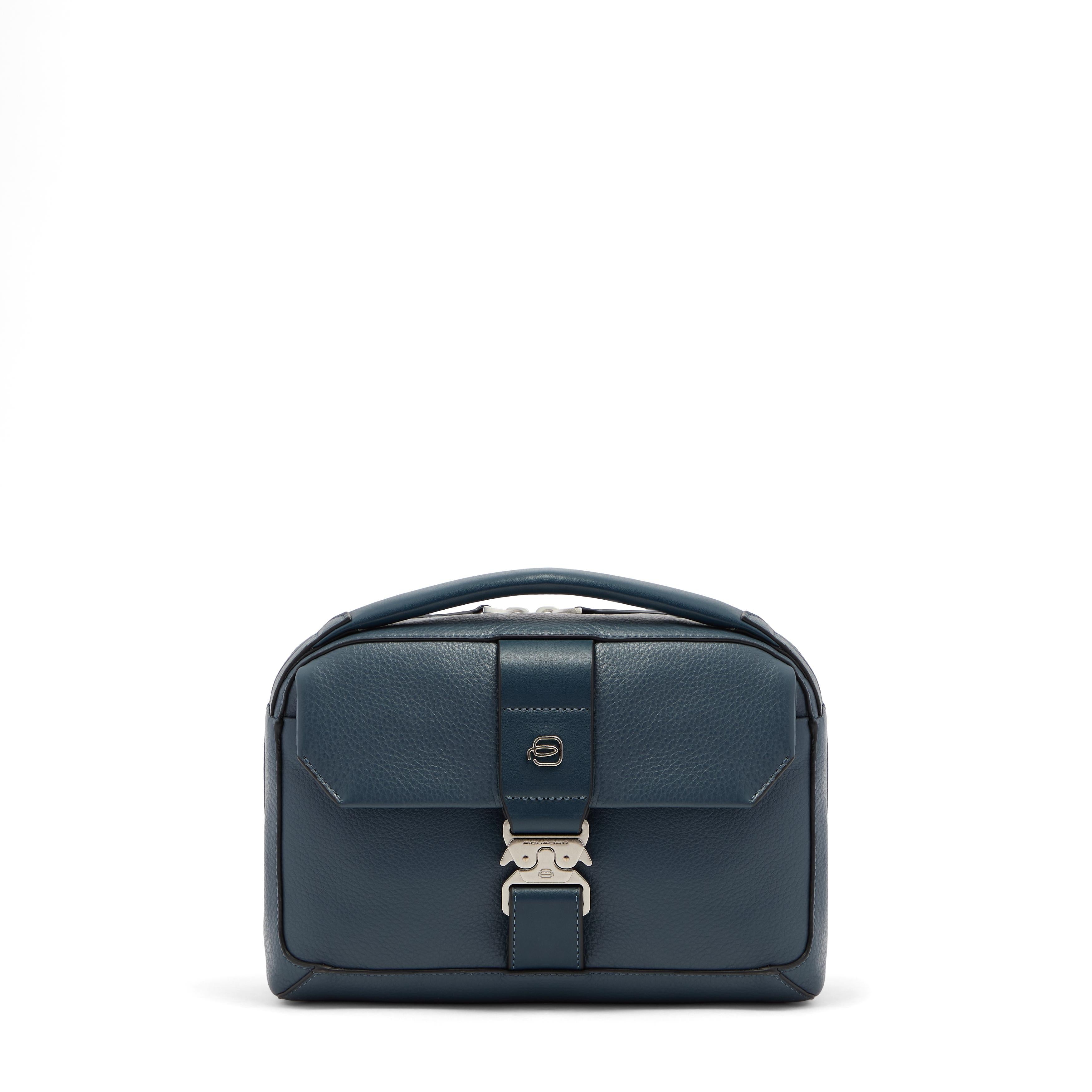 Piquadro Urban Umhängetasche Leder Schwarz iPad mini