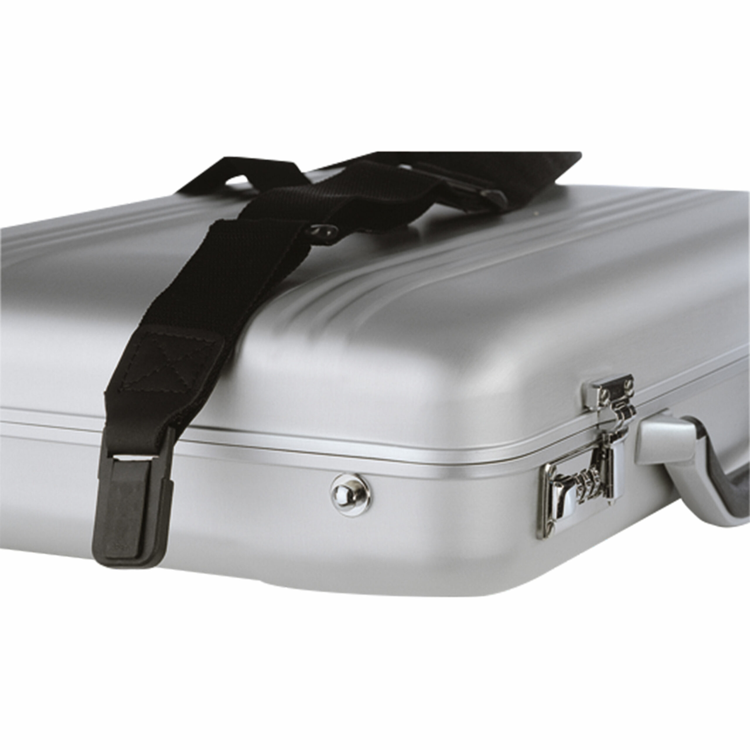 Lightpak Mercato Laptop-Attachékoffer silber Aluminium