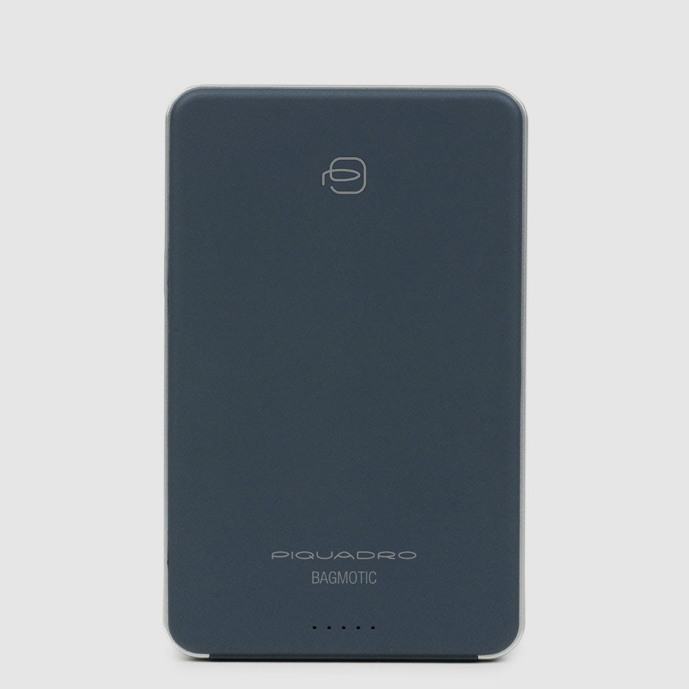Piquadro BagMotic Powerbank 10000 mAh USB Grau Kabel