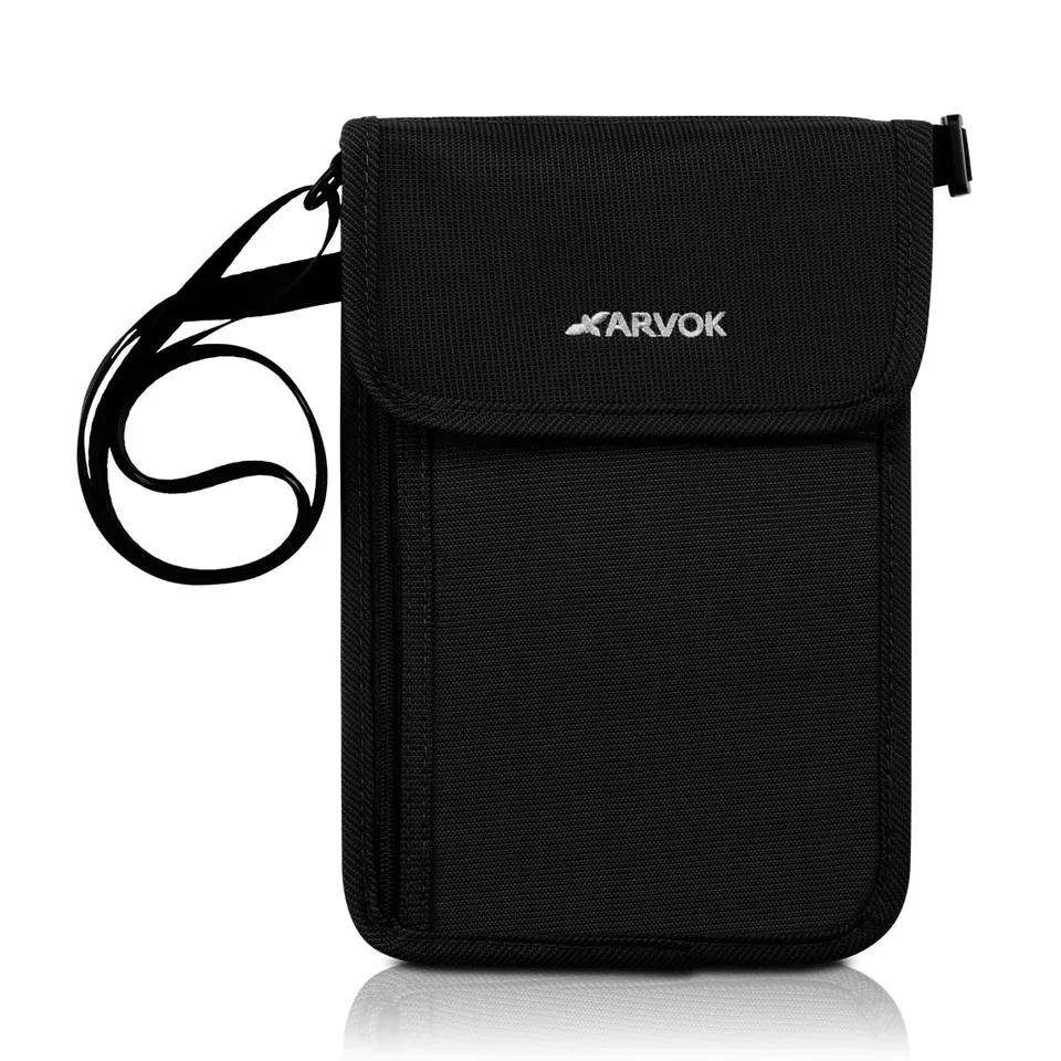 ARVOK Travel Accessories Brustbeutel RFID Nylon schwarz
