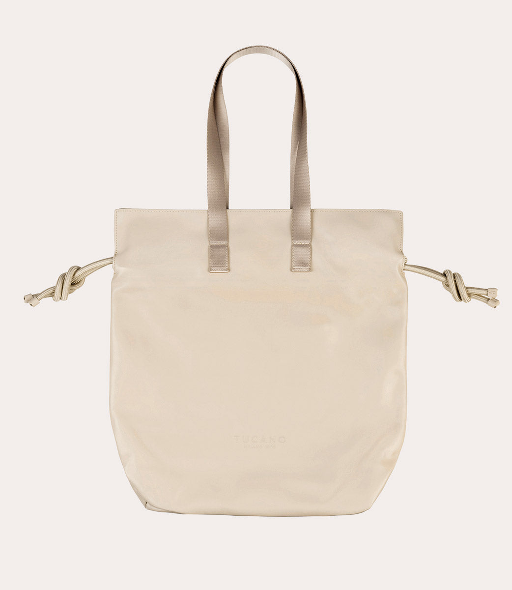 Tucano Nina Shopper Laptop Leder-Optik Blau