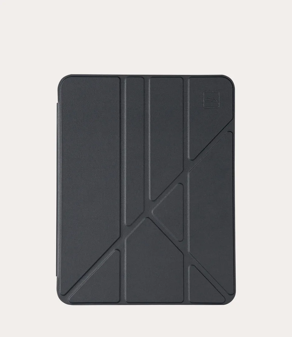 Tucano Bamboo iPad Hülle 10,9 2022 Schwarz Origami