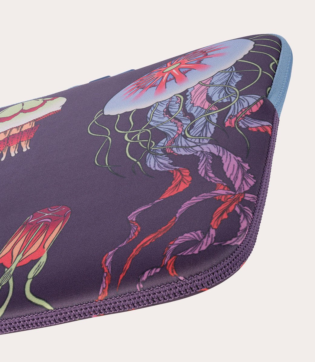 Tucano Schizzo Fauna Laptop-Hülle 13 Zoll Viola Fische
