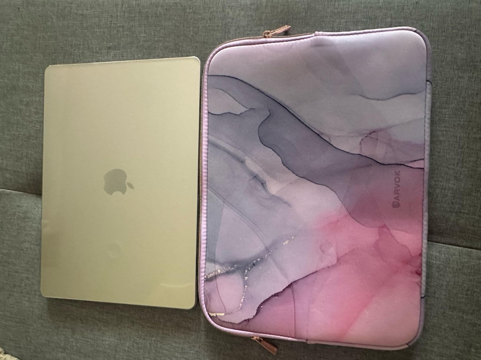 Arvok Basic Laptop Sleeve 13,3 Zoll Rosa Leopardendruck Canvas