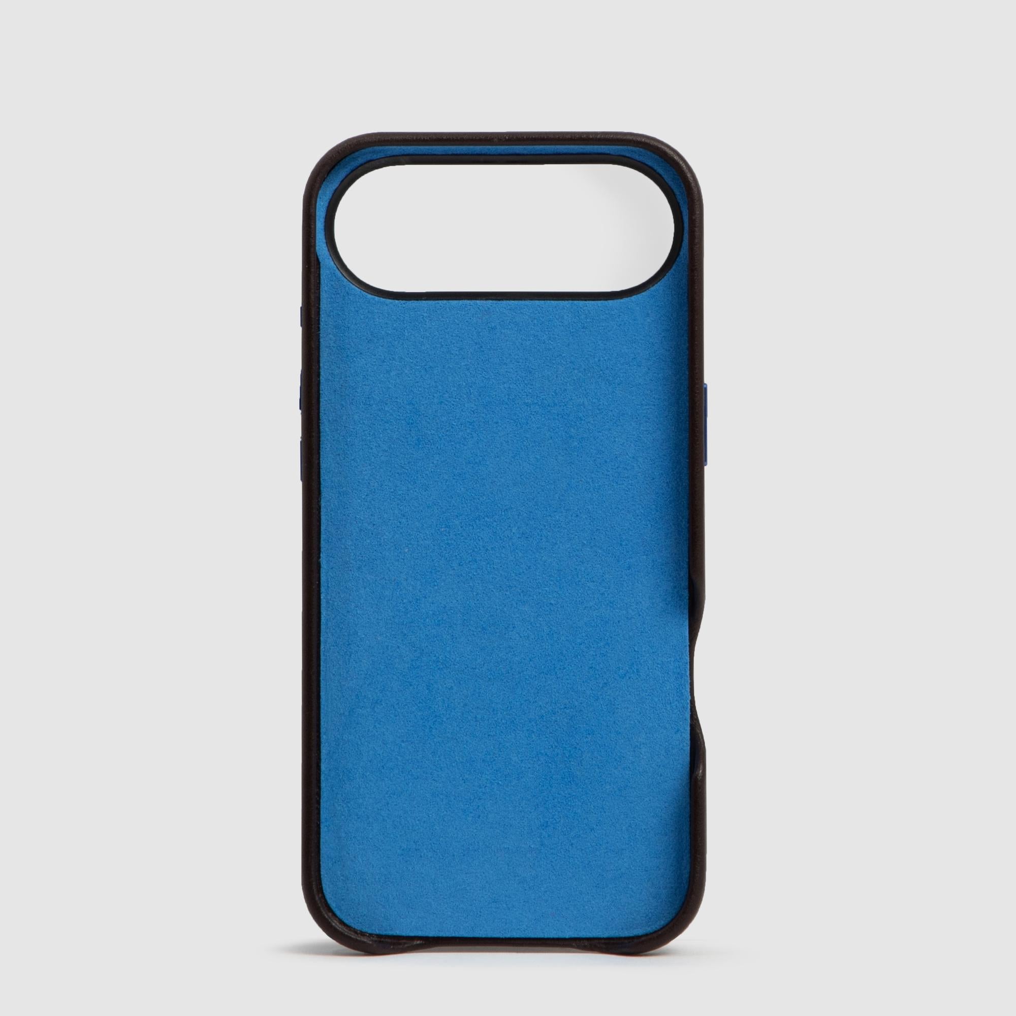 Piquadro BagMotic Handyhülle iPhone 17 Air Leder MagSafe
