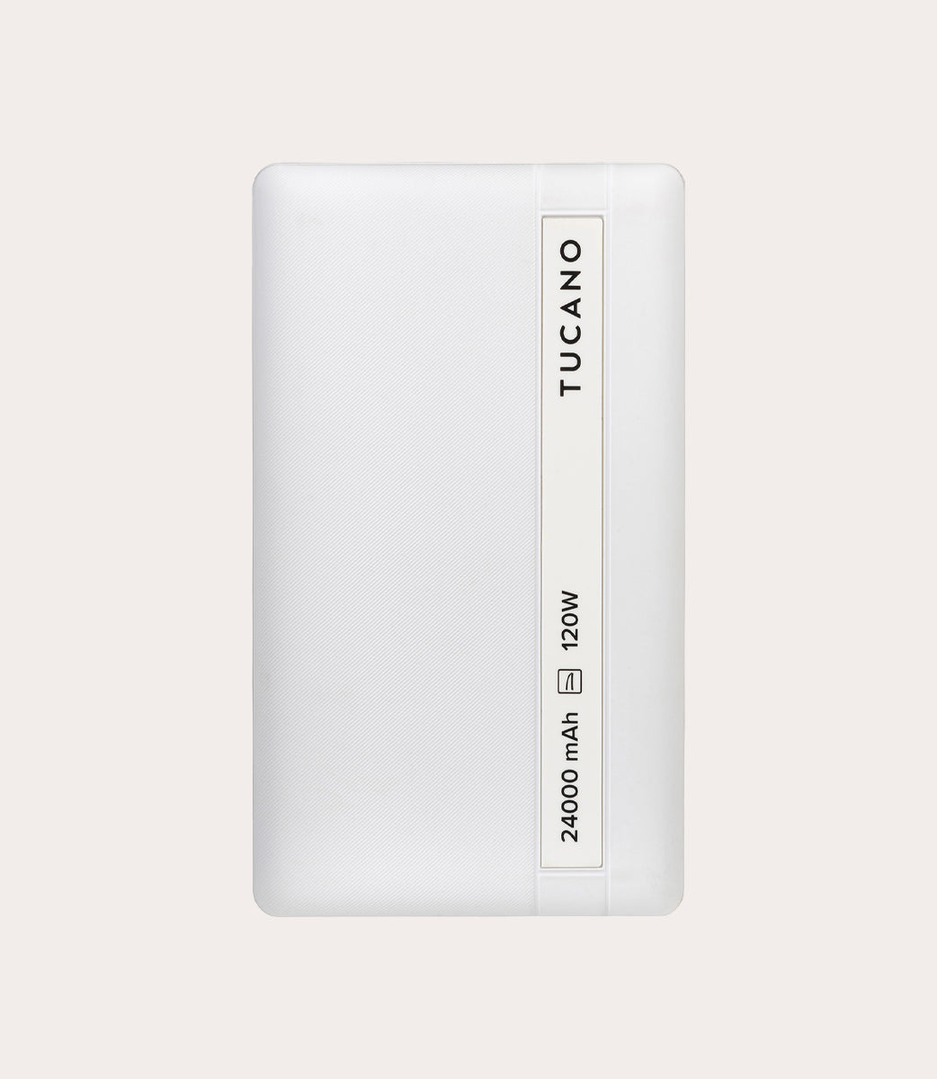 Tucano Chargers 120W Powerbank 24000 mAh Weiß Laptop