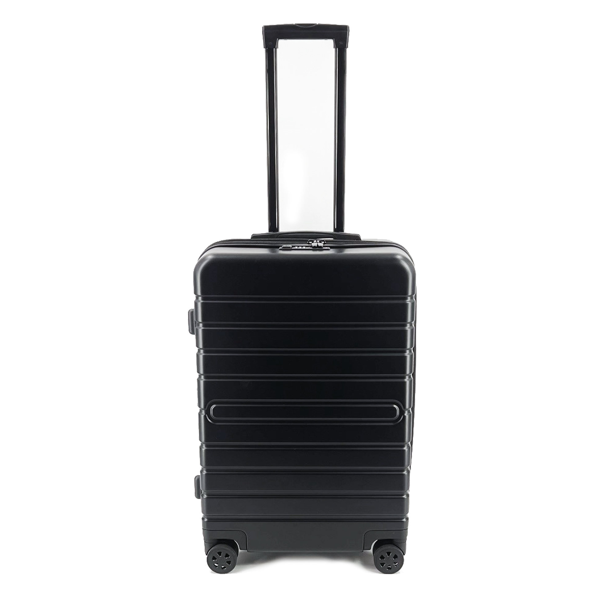 Lightpak Reisetrolley Mittel Schwarz ABS TSA Recycelt