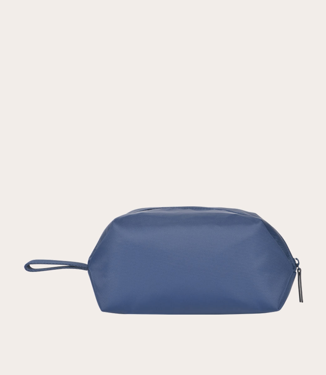 Tucano Fold Beauty Case Blau Recycling-Nylon Leder