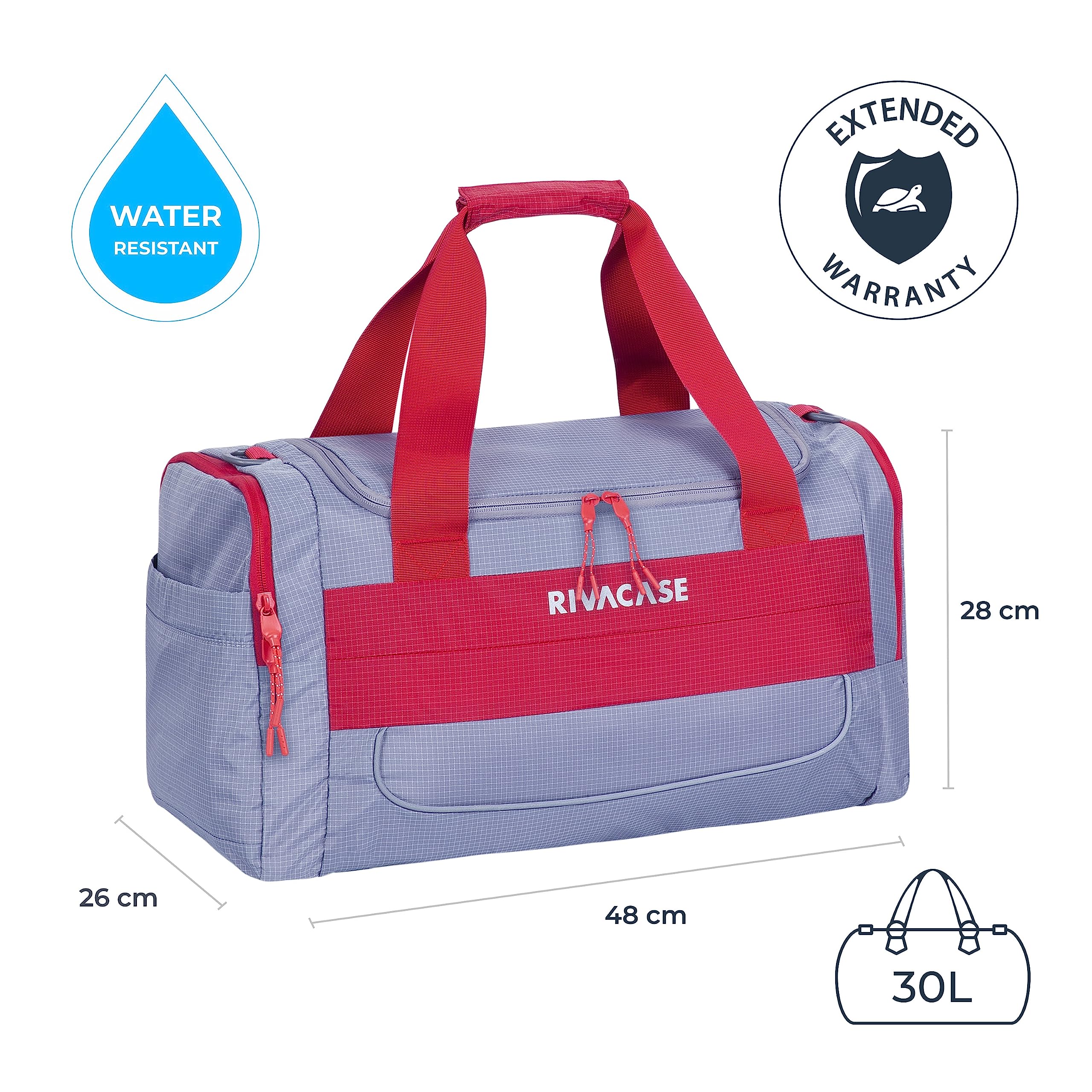 RIVACASE Torngat 5235 Weekender 30 Liter mit Schuhfach
