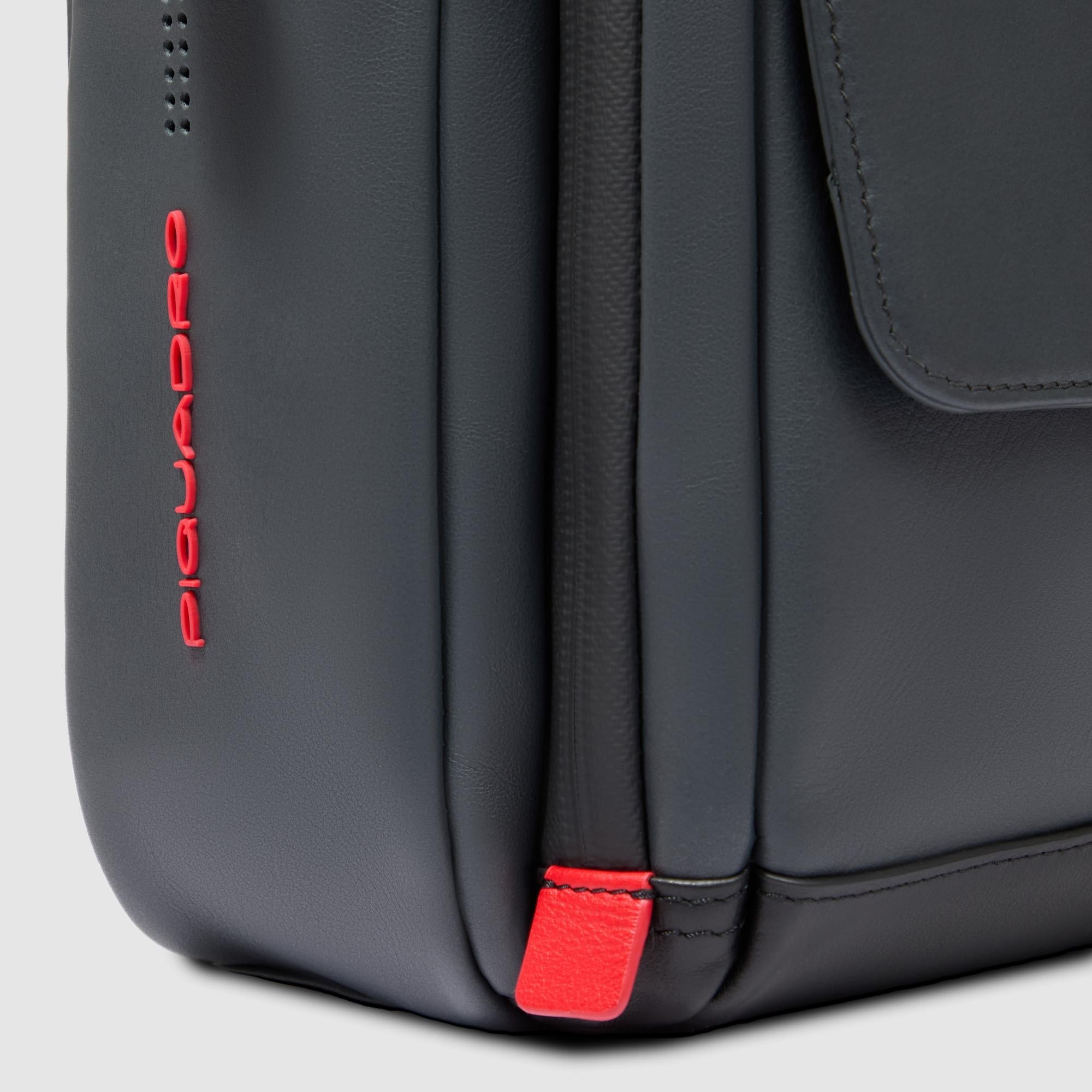 Piquadro Brief MESSENGER Umhängetasche 14 Zoll Schwarz