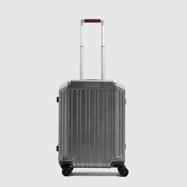 Piquadro PQ-Light Kabinentrolley Hart Fingerprint 4 Rollen