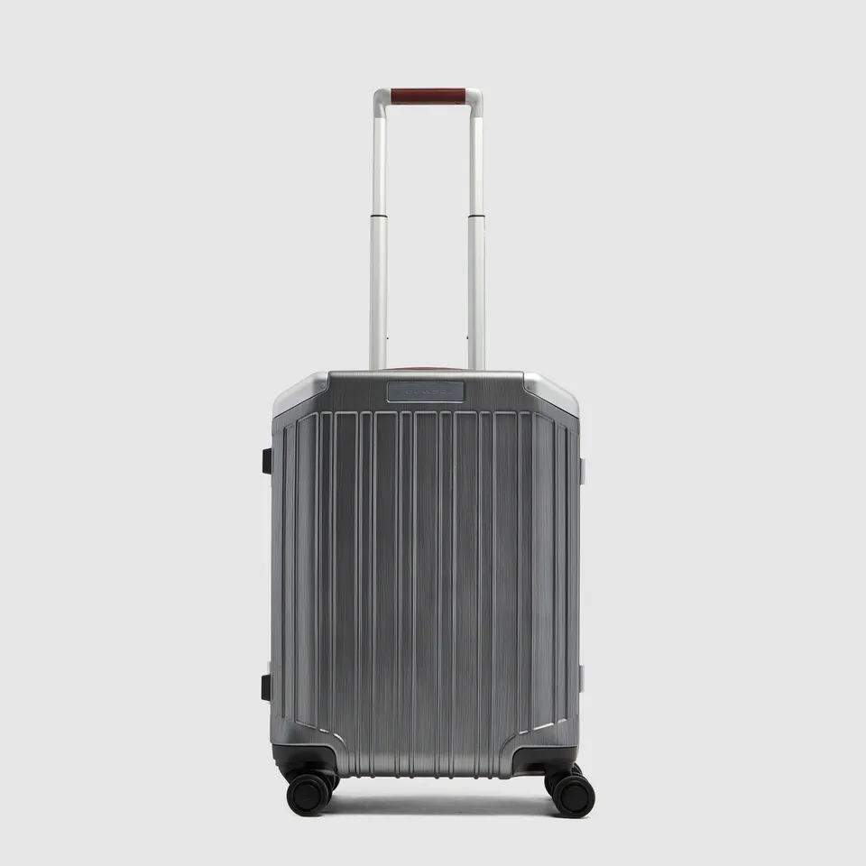 Piquadro PQ-Light Kabinentrolley Hart Fingerprint 4 Rollen