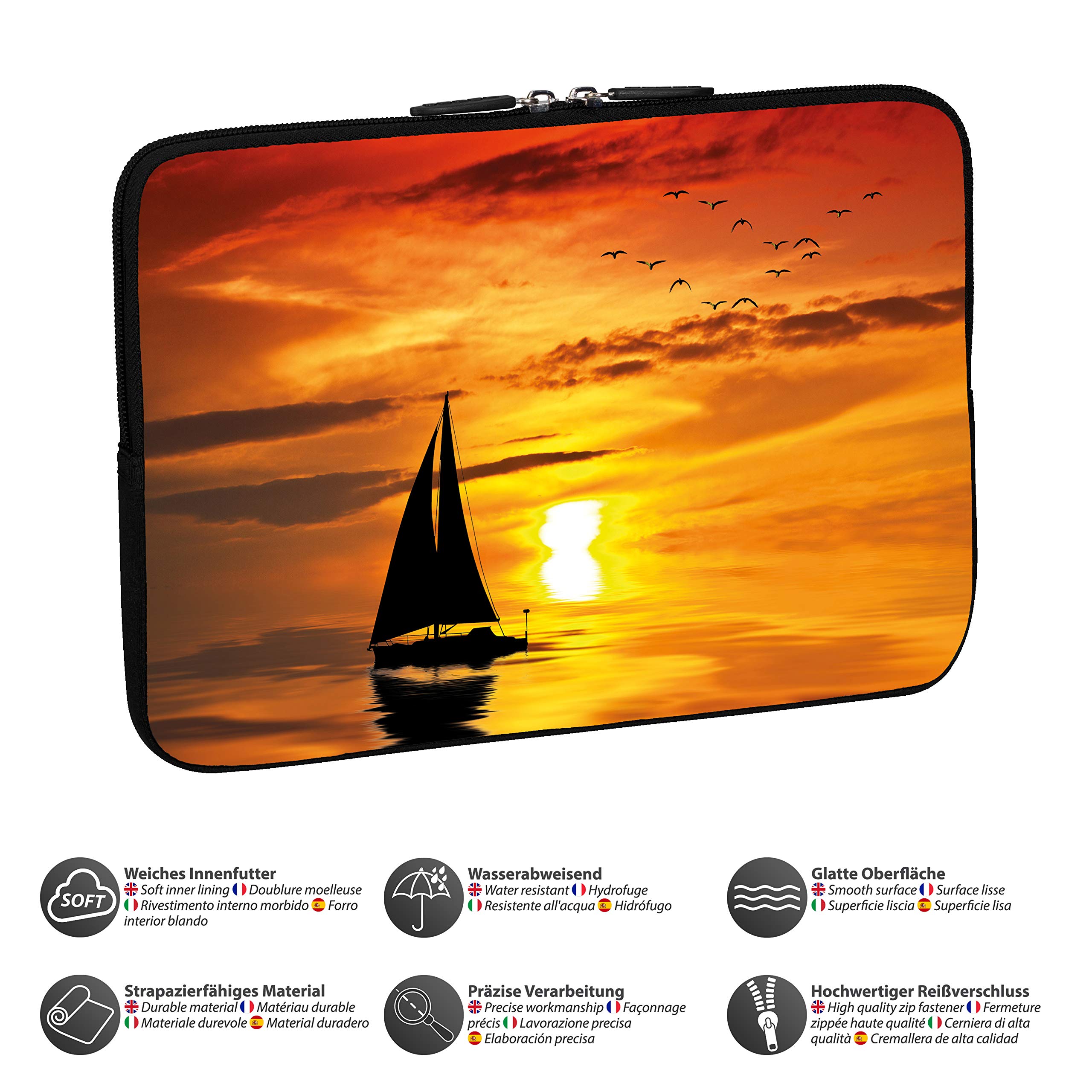 Pedea Design Tablettasche 10,1 Zoll Ocean Sunset
