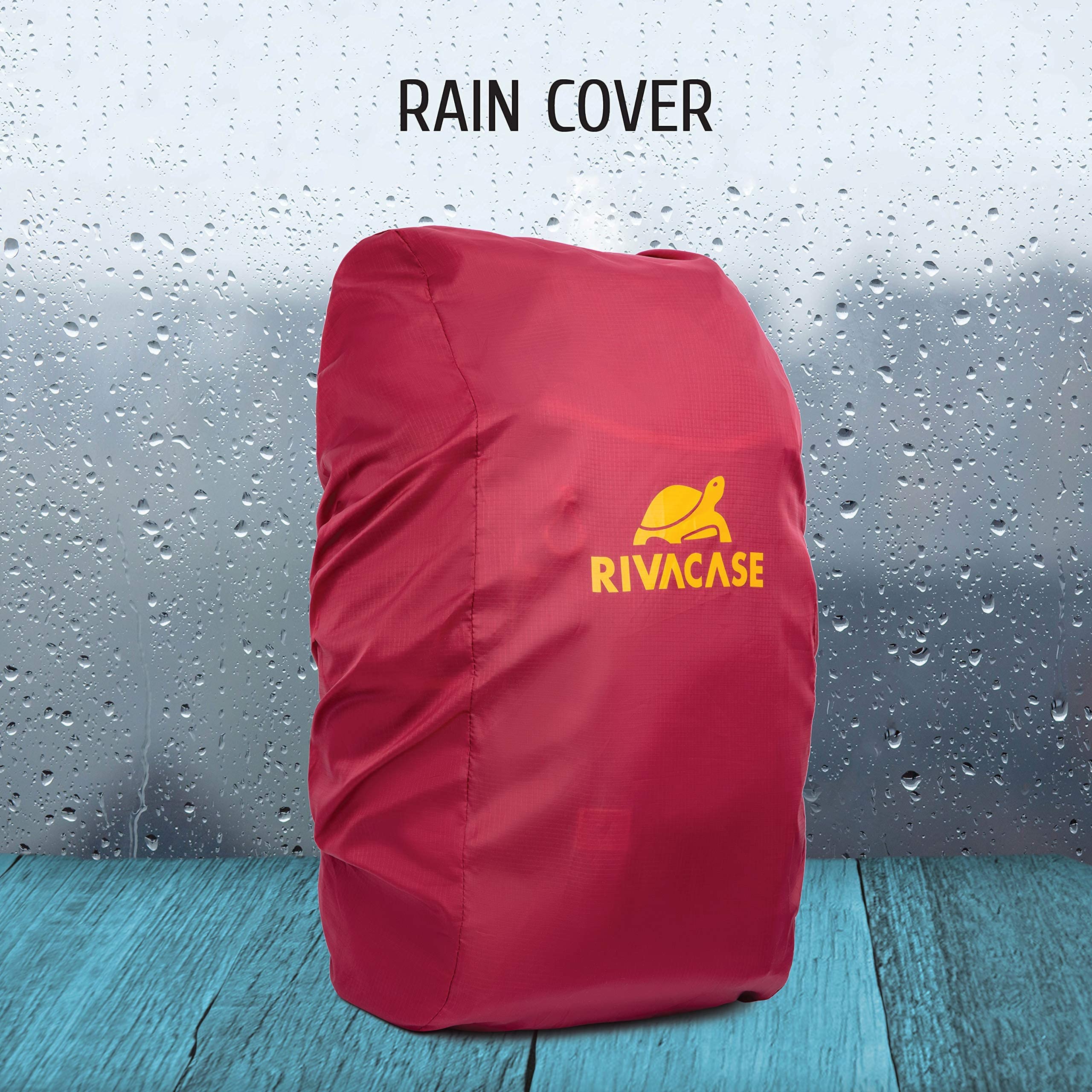 RIVACASE Dijon 5362 Rucksack 17,3 Zoll 30L Rot/Gelb