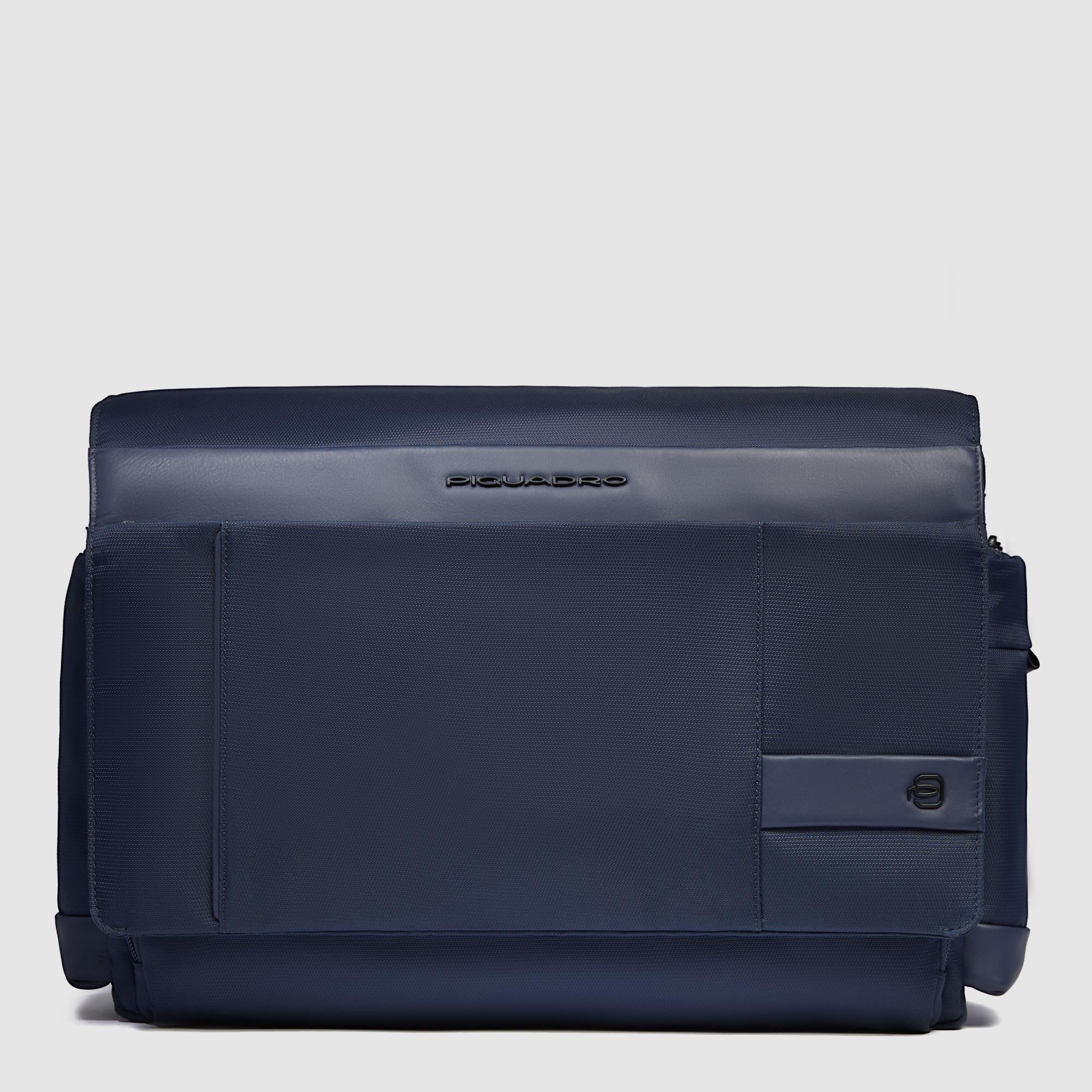Piquadro Brief Messenger Laptoptasche 15,6 Zoll schwarz
