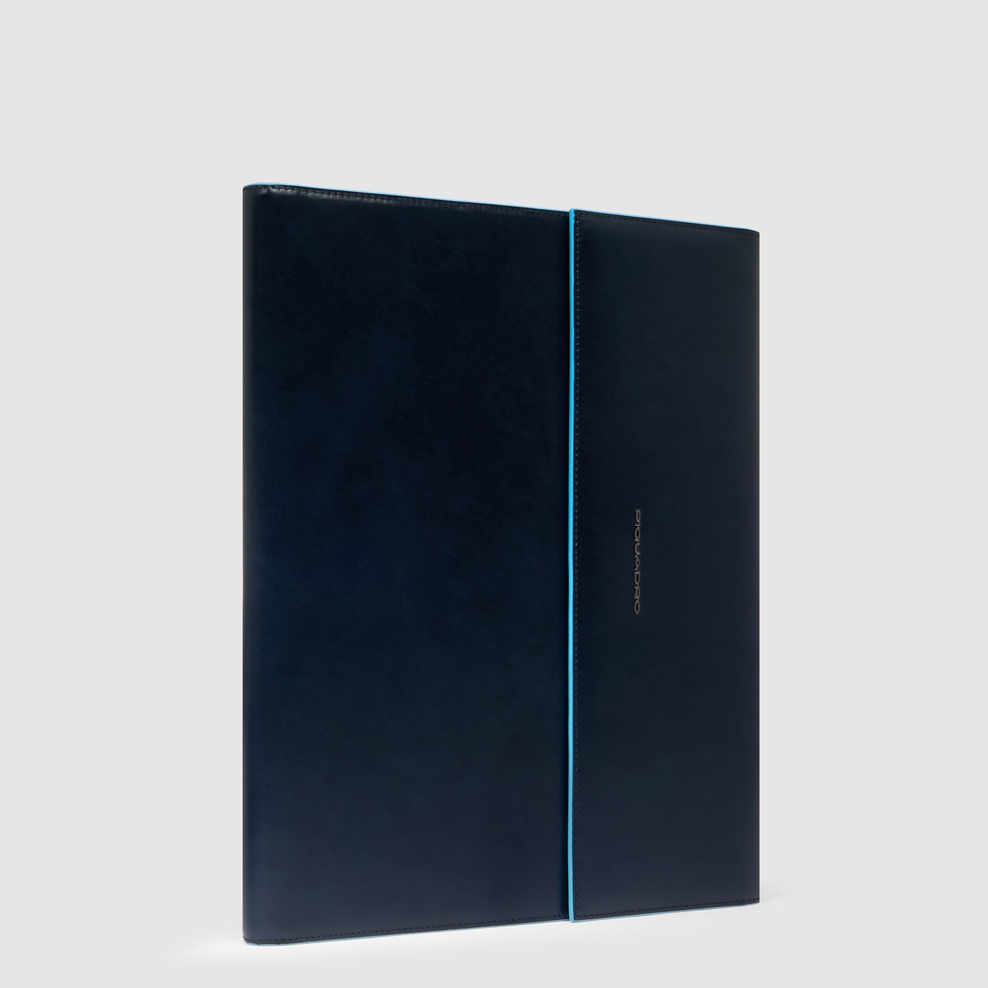 Piquadro Brief Portablocco A4 Leder Schreibmappe schwarz