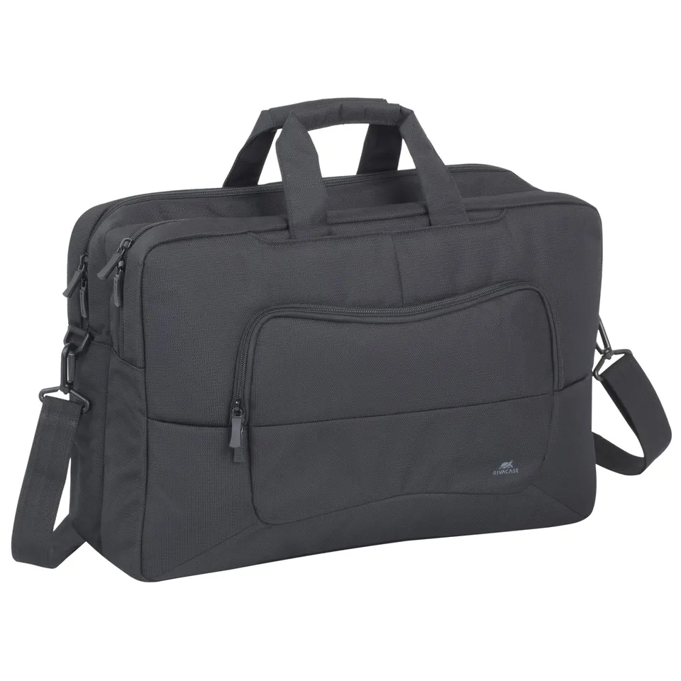 RIVACASE Clark 17,3 Zoll Laptoptasche Eco Toplader schwarz