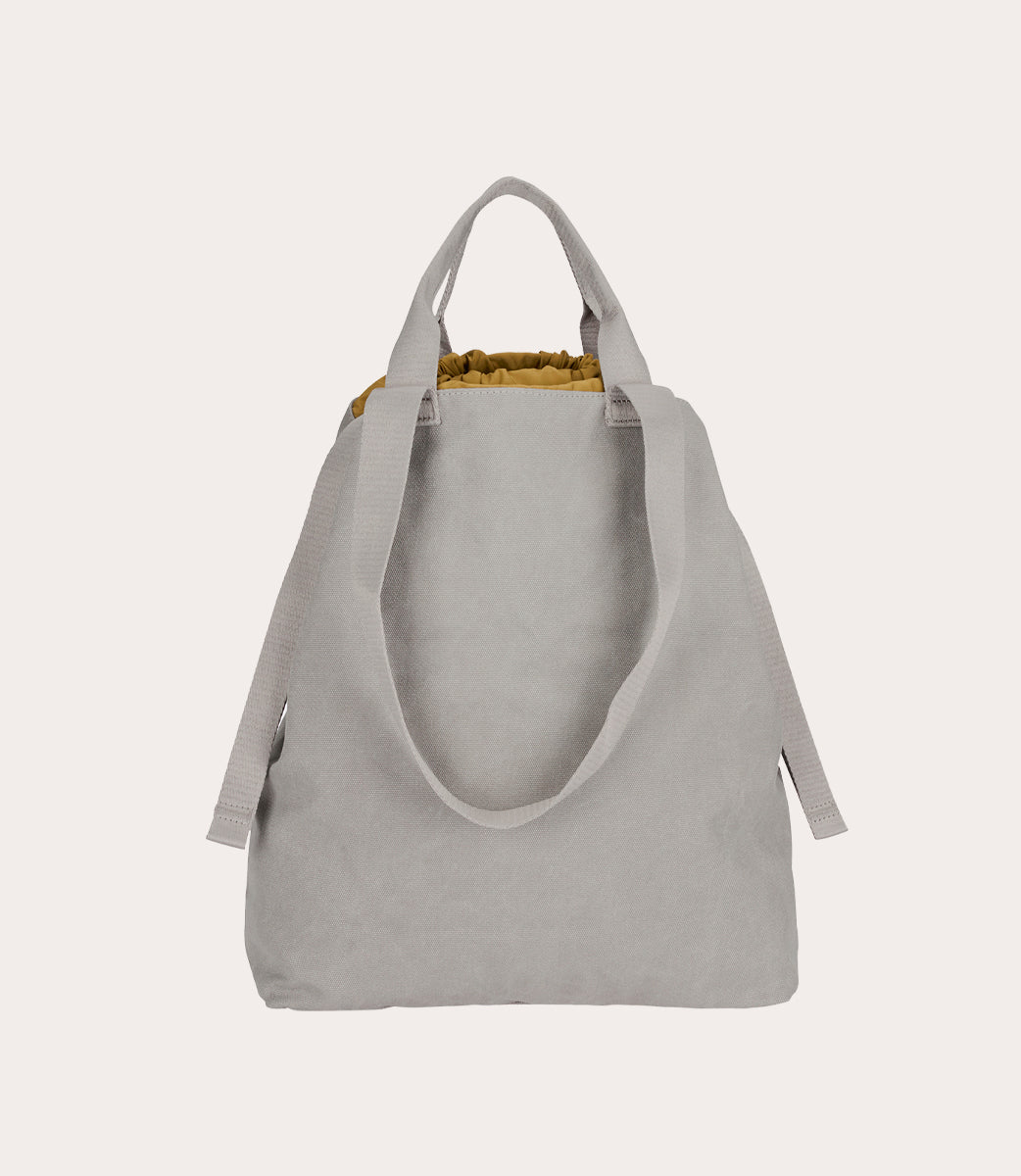Tucano Carry Vertical Medium Shopper Grau Canvas 21,5 L