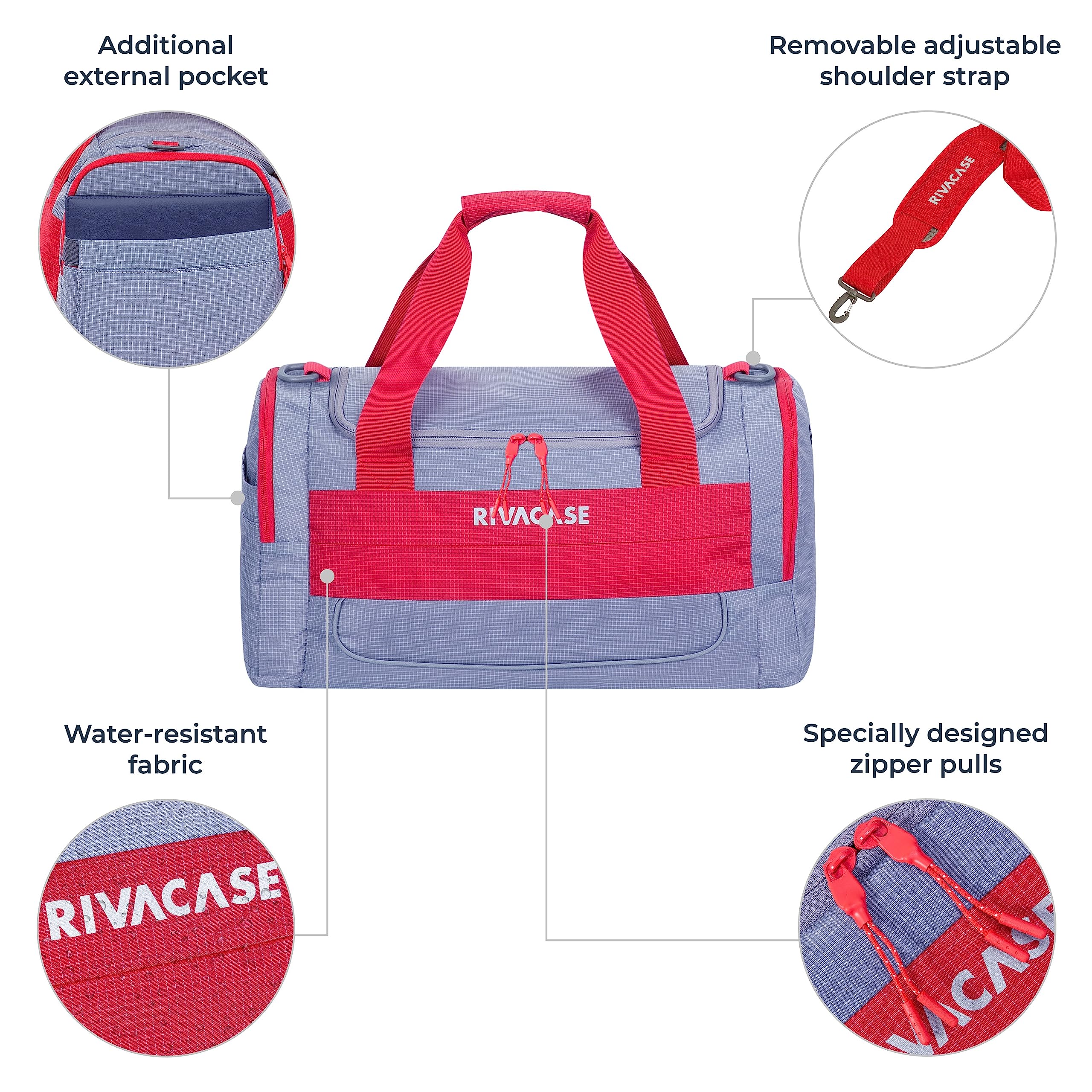 RIVACASE Torngat 5235 Weekender 30 Liter mit Schuhfach