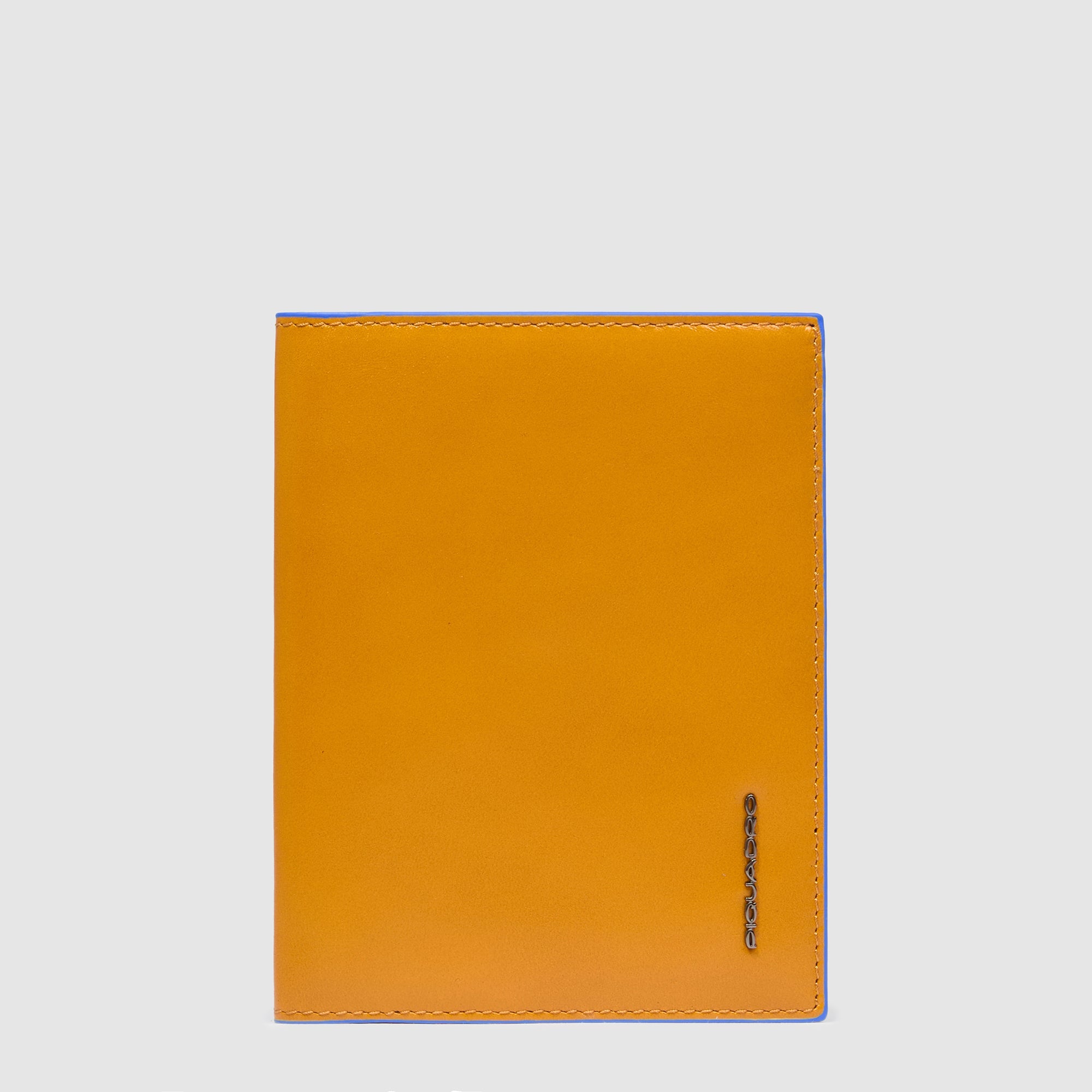 Piquadro Blue Square Reisepass-Hülle schwarz Leder RFID