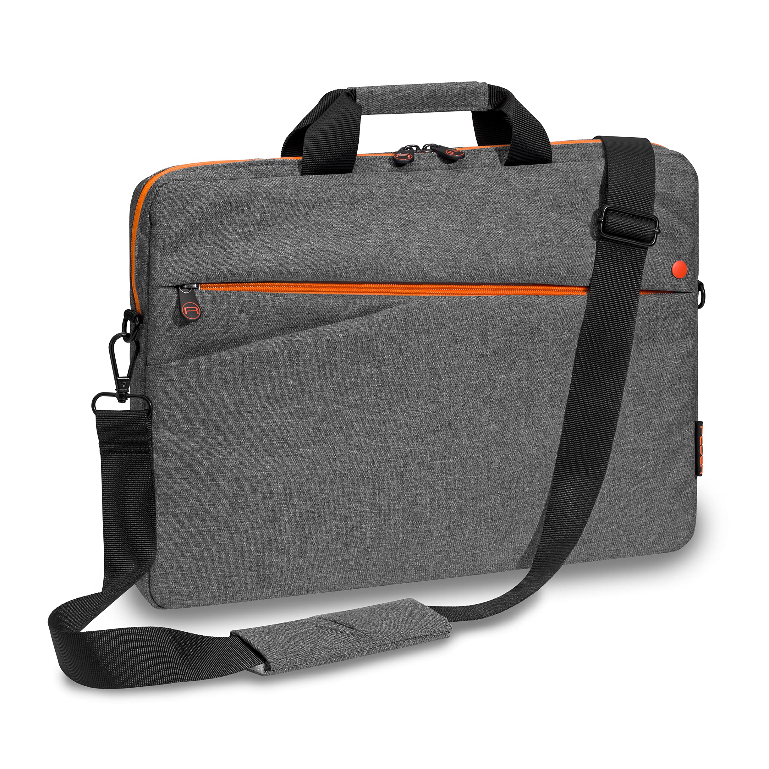 Pedea Fashion Laptoptasche 13,3 Zoll Grau/Orange Umhängetasche