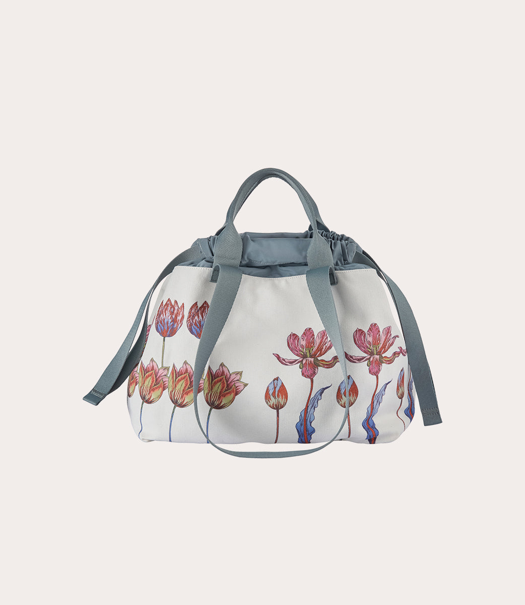 Tucano Carry Tulip Small Shopper Canvas Blumenprint
