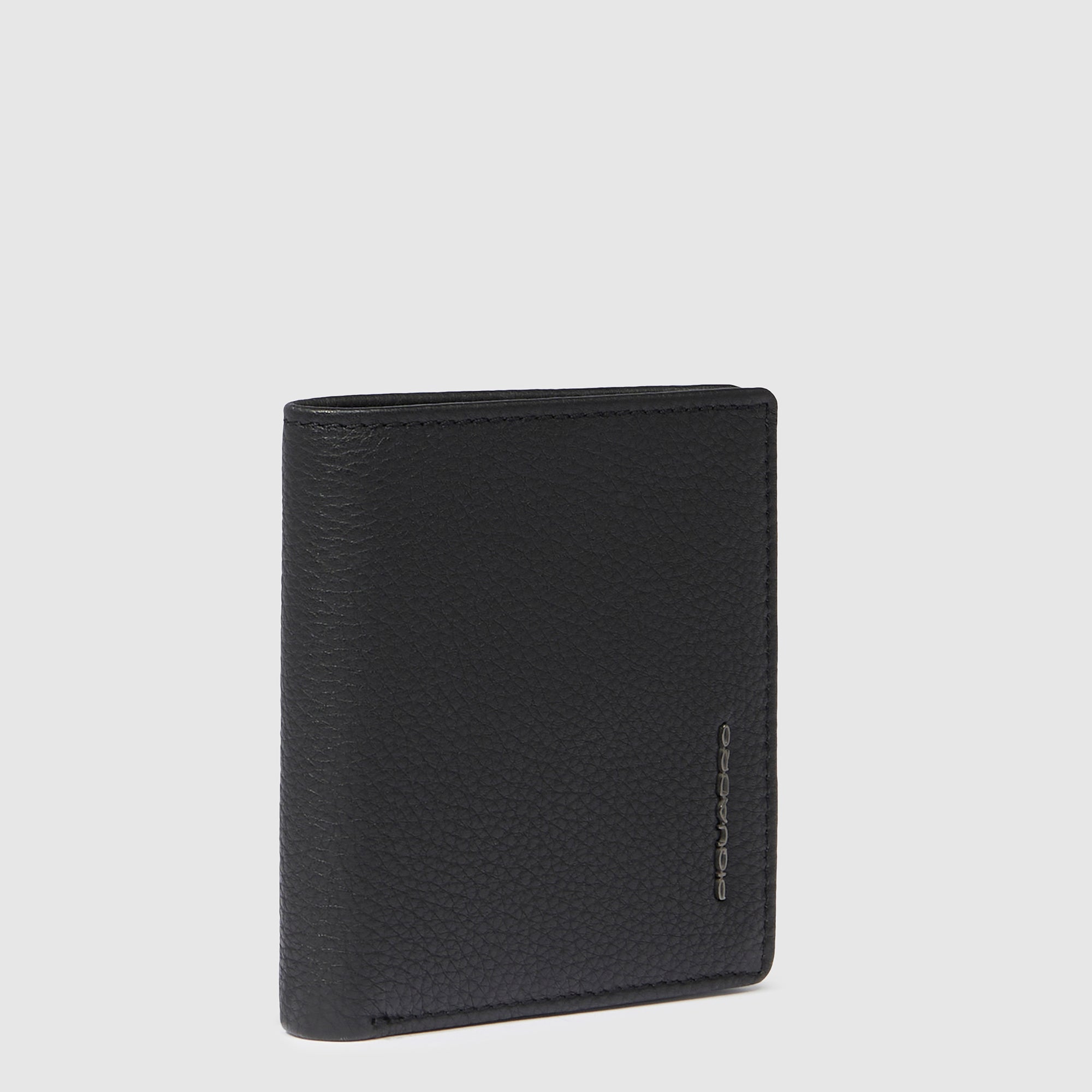 Piquadro Modus Kartenetui Herren Leder Schwarz RFID