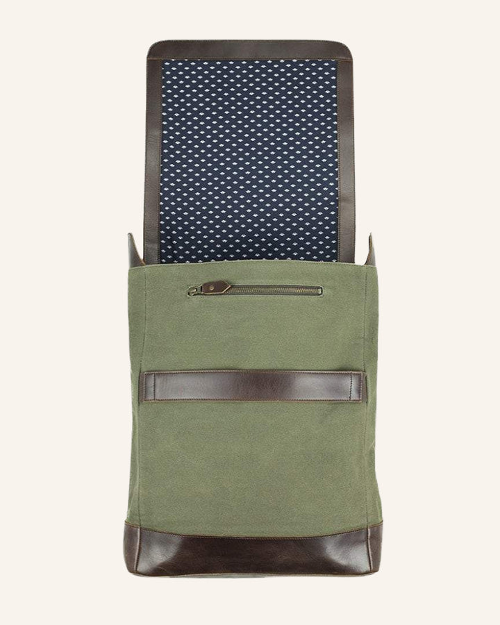 Buckle & Seam Morris Canvas Backpack Character Sale