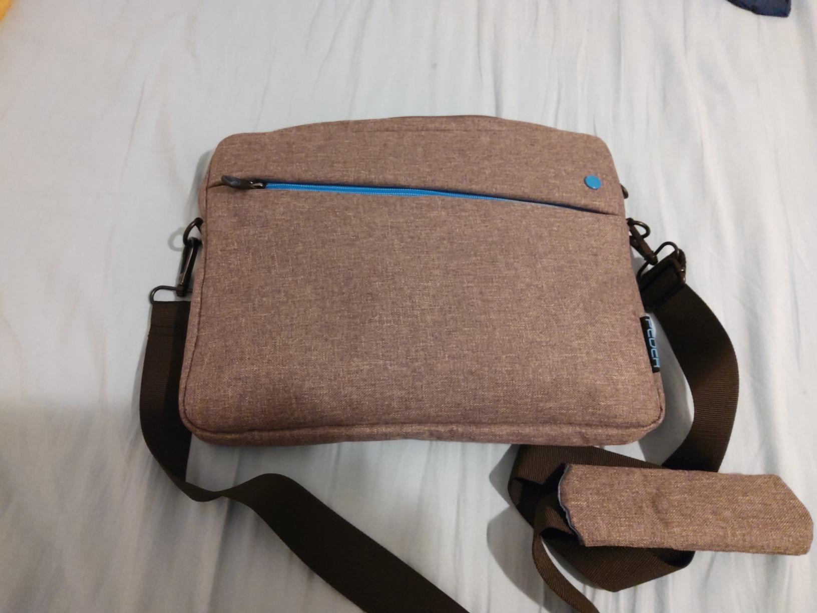 Pedea Tablet 9-11 Zoll Tasche Sleeve grau mit Zubehörfach