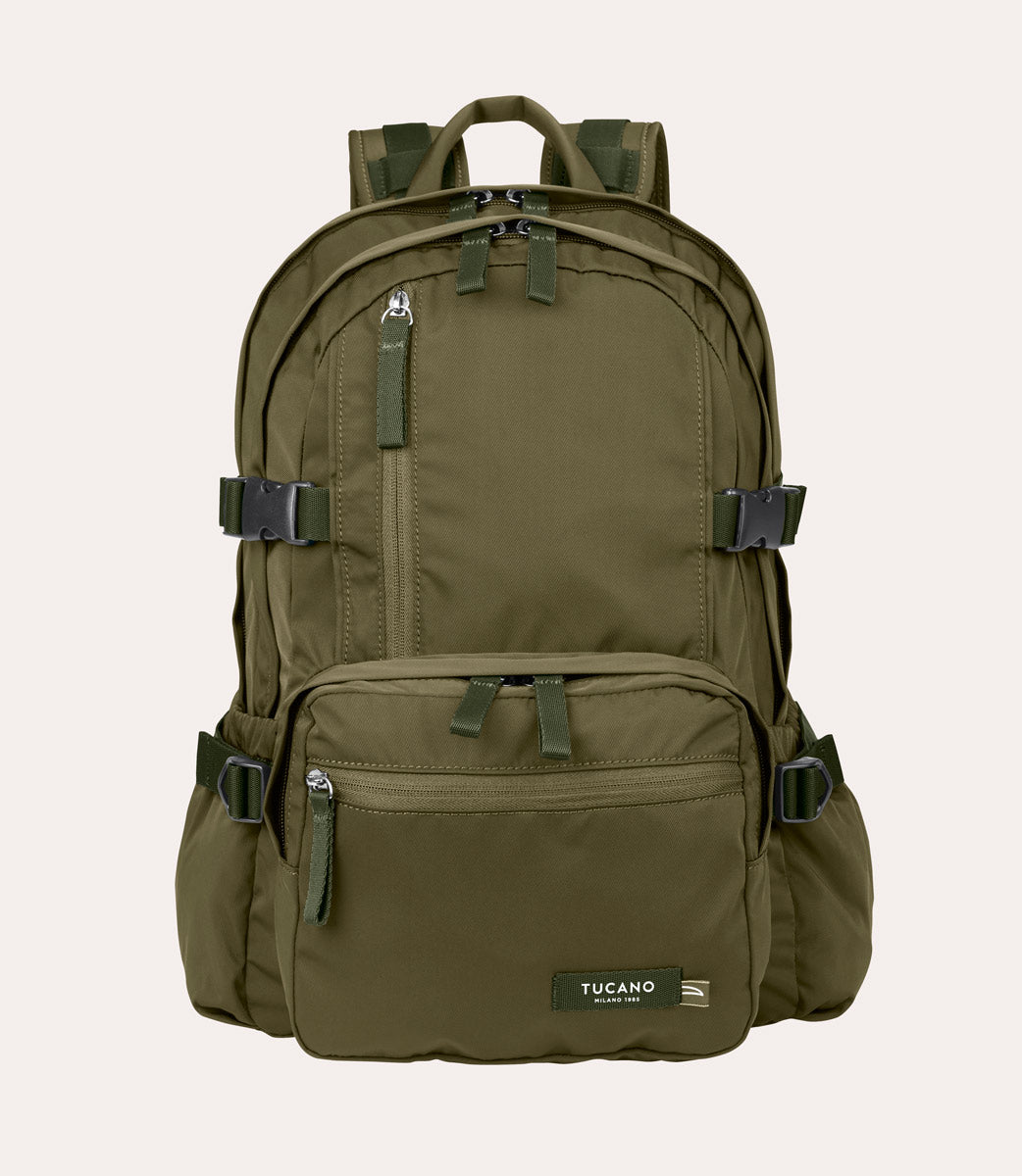 Tucano Desert 15" Rucksack Blau recycelt 15,6 Zoll