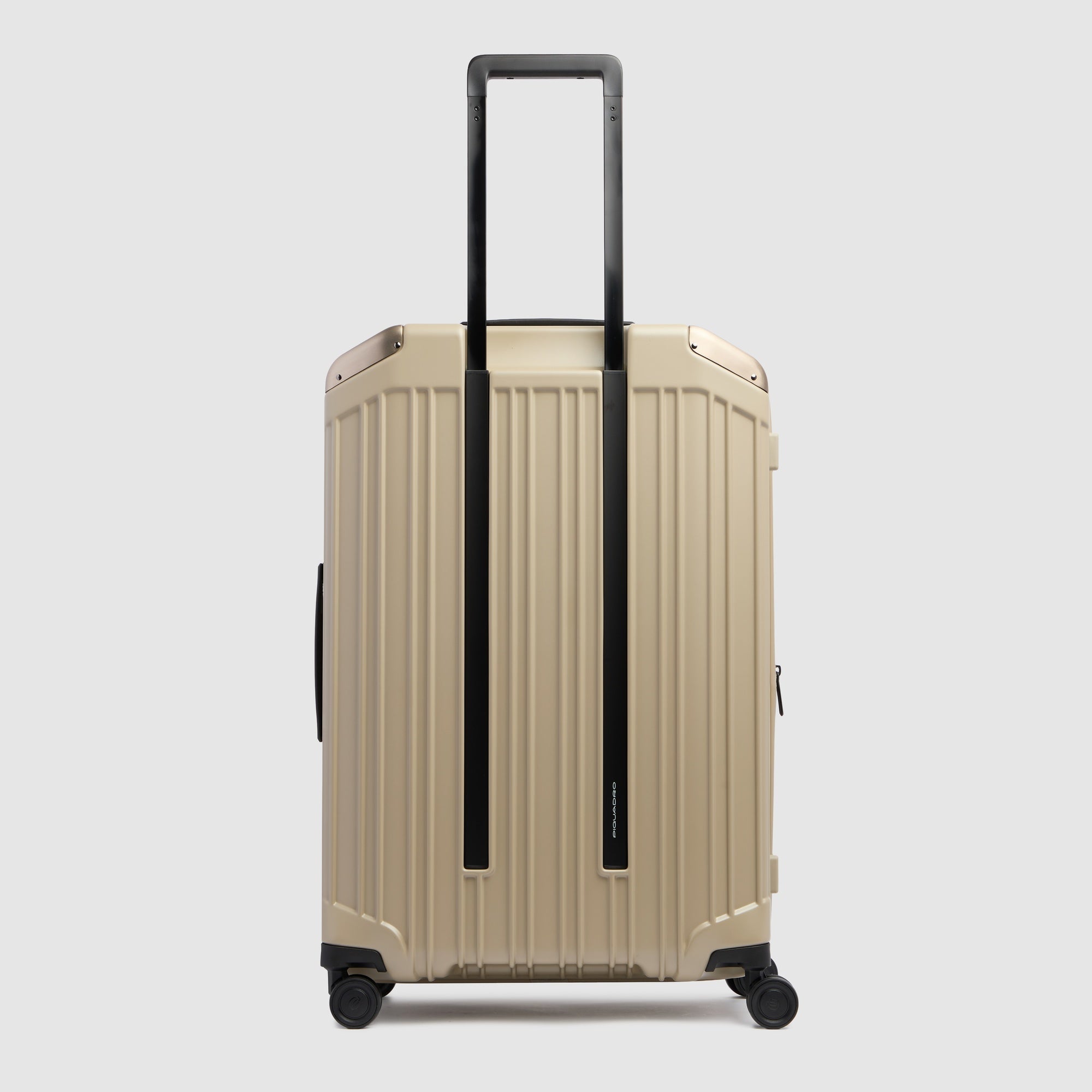 Piquadro PQLM Trolley M Hartschale 4 Rollen Schwarz erweiterbar