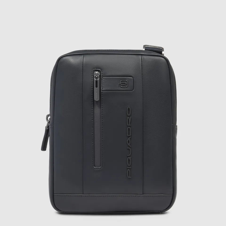 Piquadro Urban Borsello Herren iPad schwarz Leder