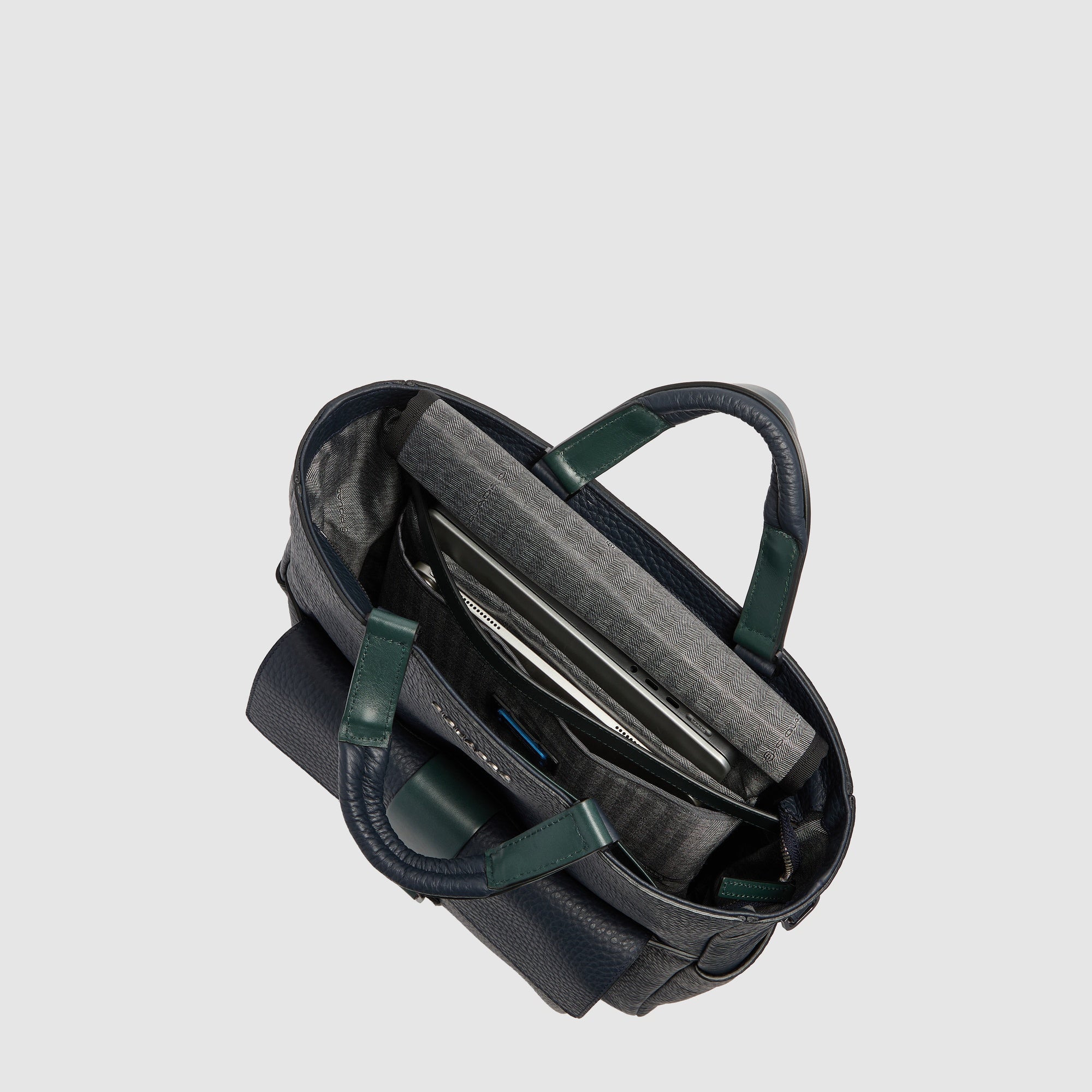 Piquadro Rover Tote Bag 15,6 Zoll Rucksack Leder