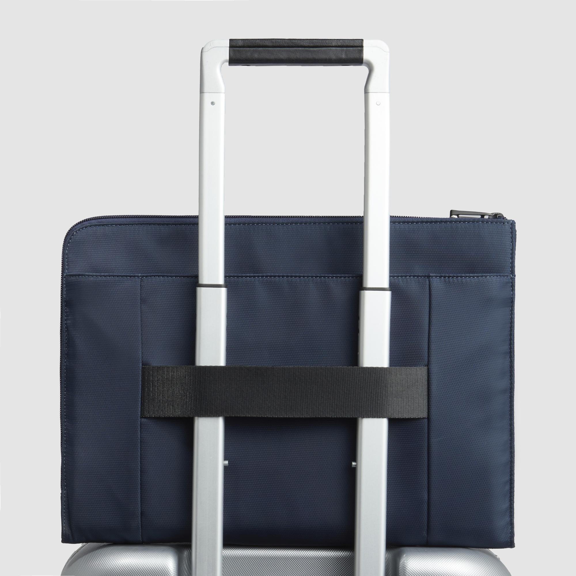 Piquadro Black Square Laptoptasche 13,3 Zoll Schwarz