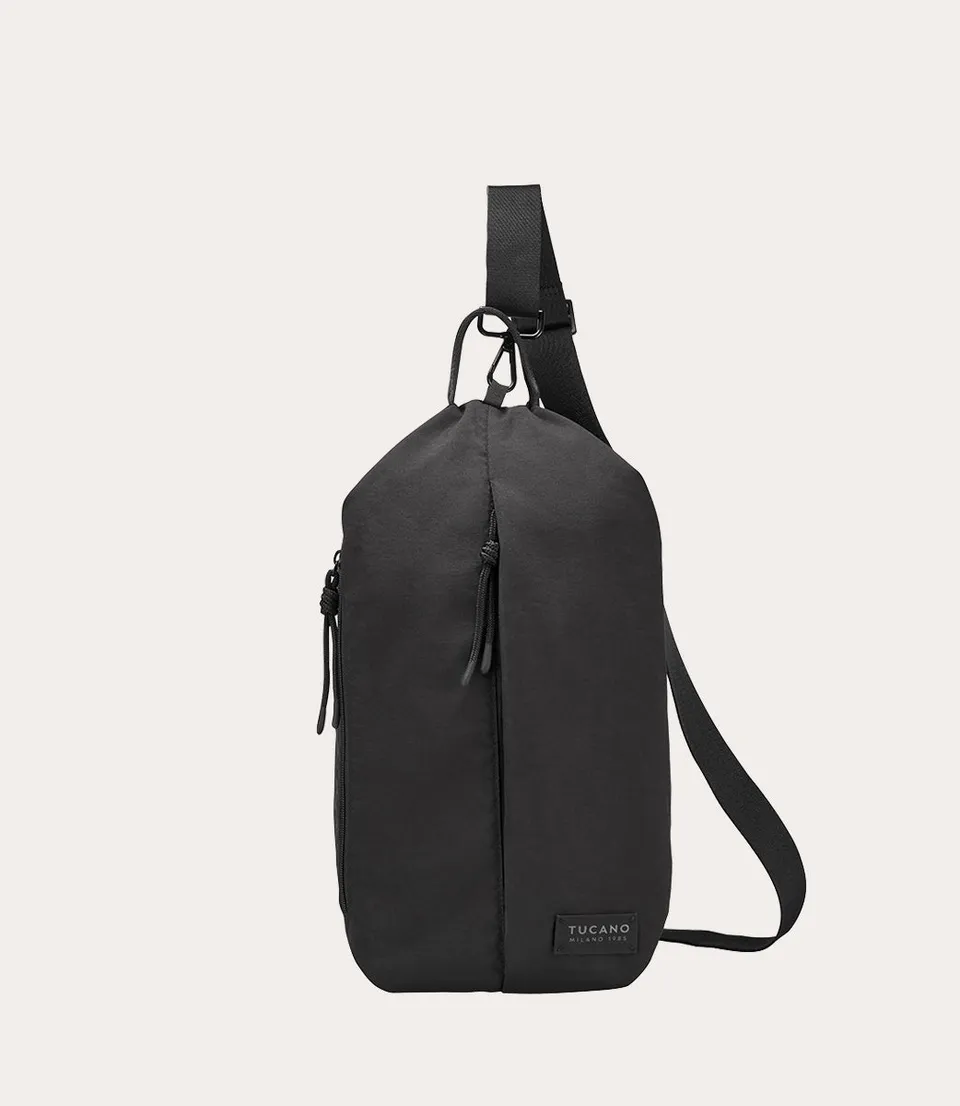 Tucano Agile Crossbody Large Umhängetasche Schwarz