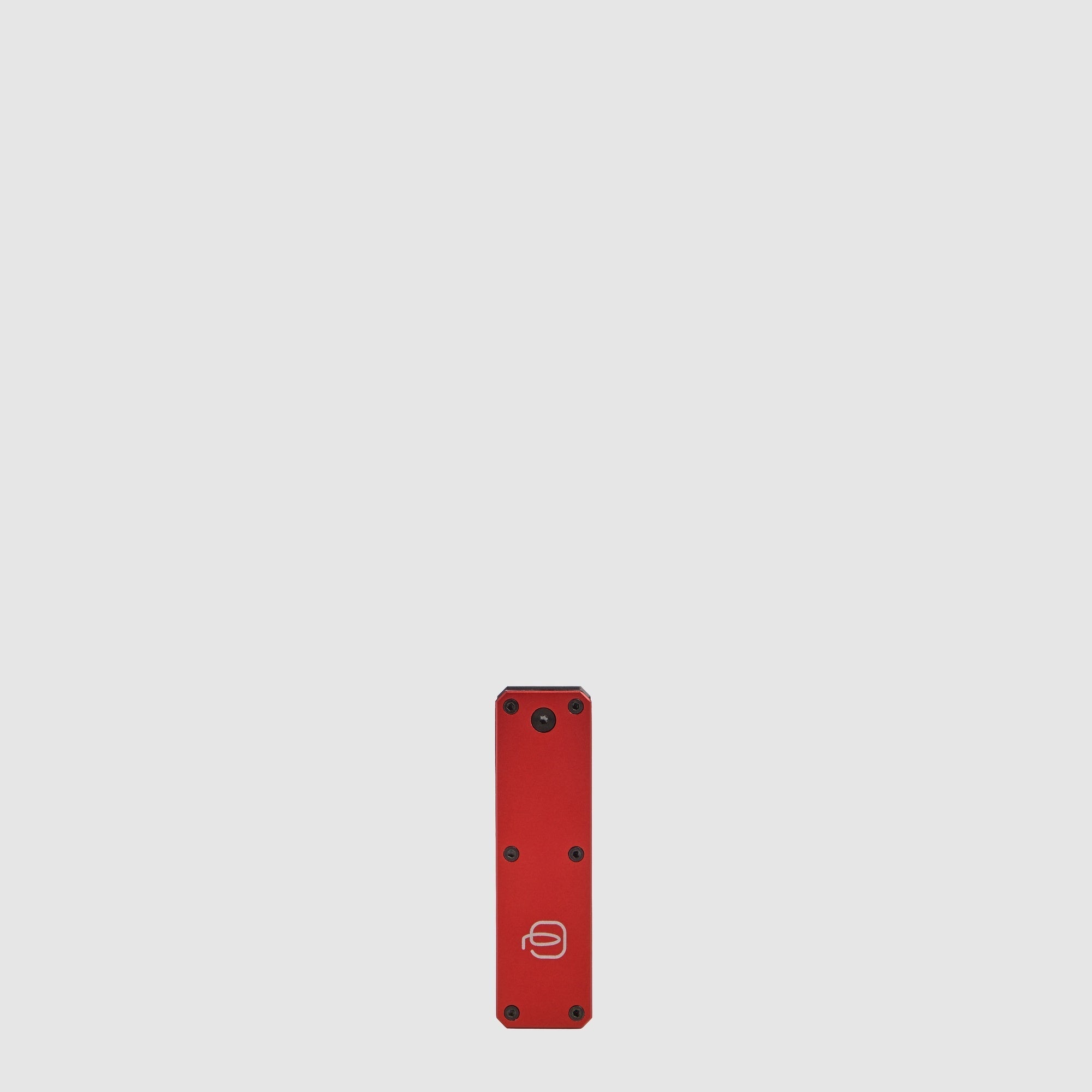 Piquadro Connequ Schlüsselanhänger Leder Blau mit Tracker