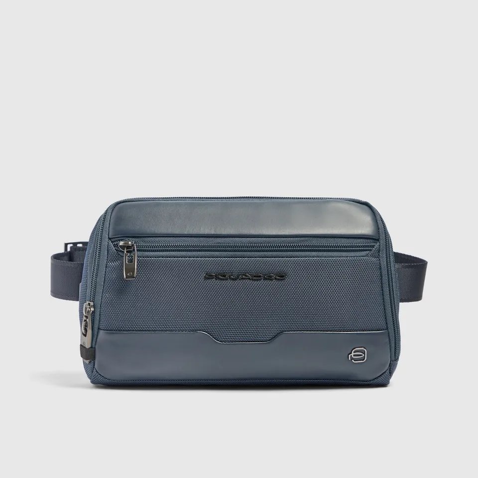 Piquadro Corner 2.0 Gürteltasche Herren Schwarz Recycelt