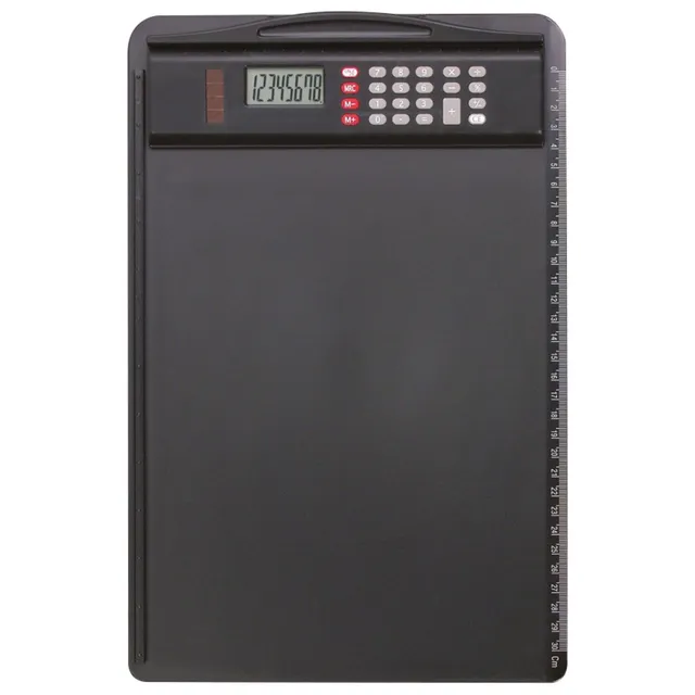 Lightpak Klemmbrett Schwarz ABS Dual-Power-Rechner