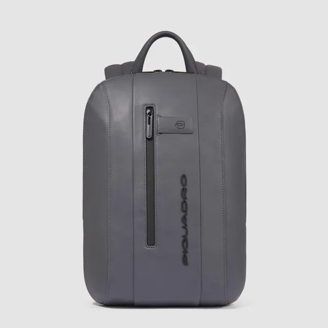 Piquadro Black Square Rucksack 14 Zoll Laptop schwarz