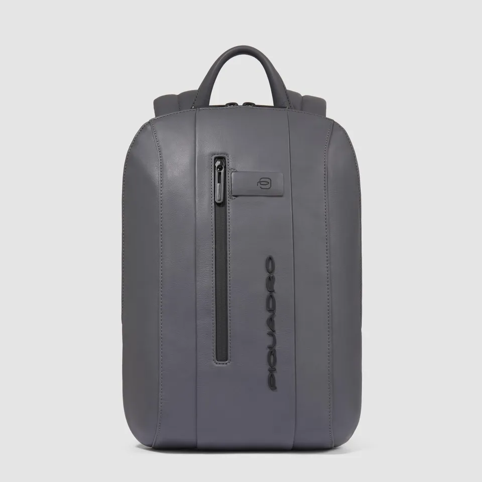 Piquadro Black Square Rucksack 14 Zoll Laptop schwarz
