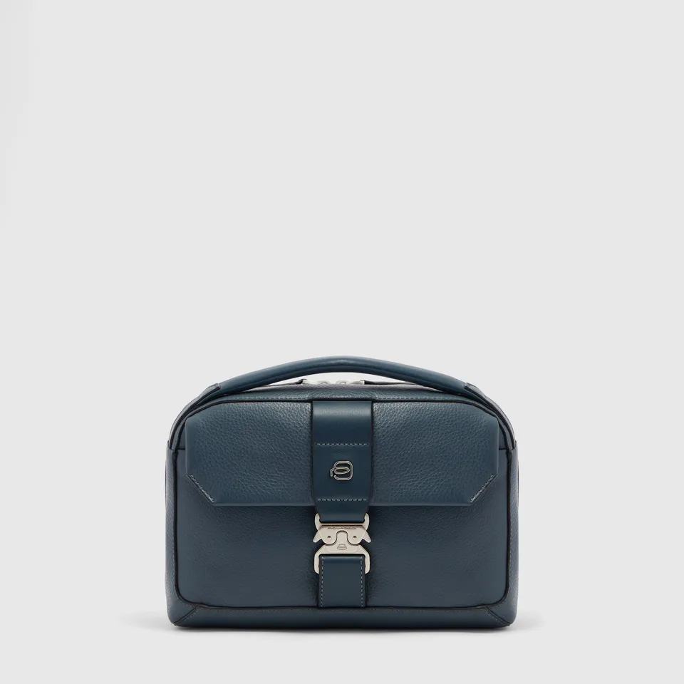 Piquadro Urban Umhängetasche Leder Schwarz iPad mini