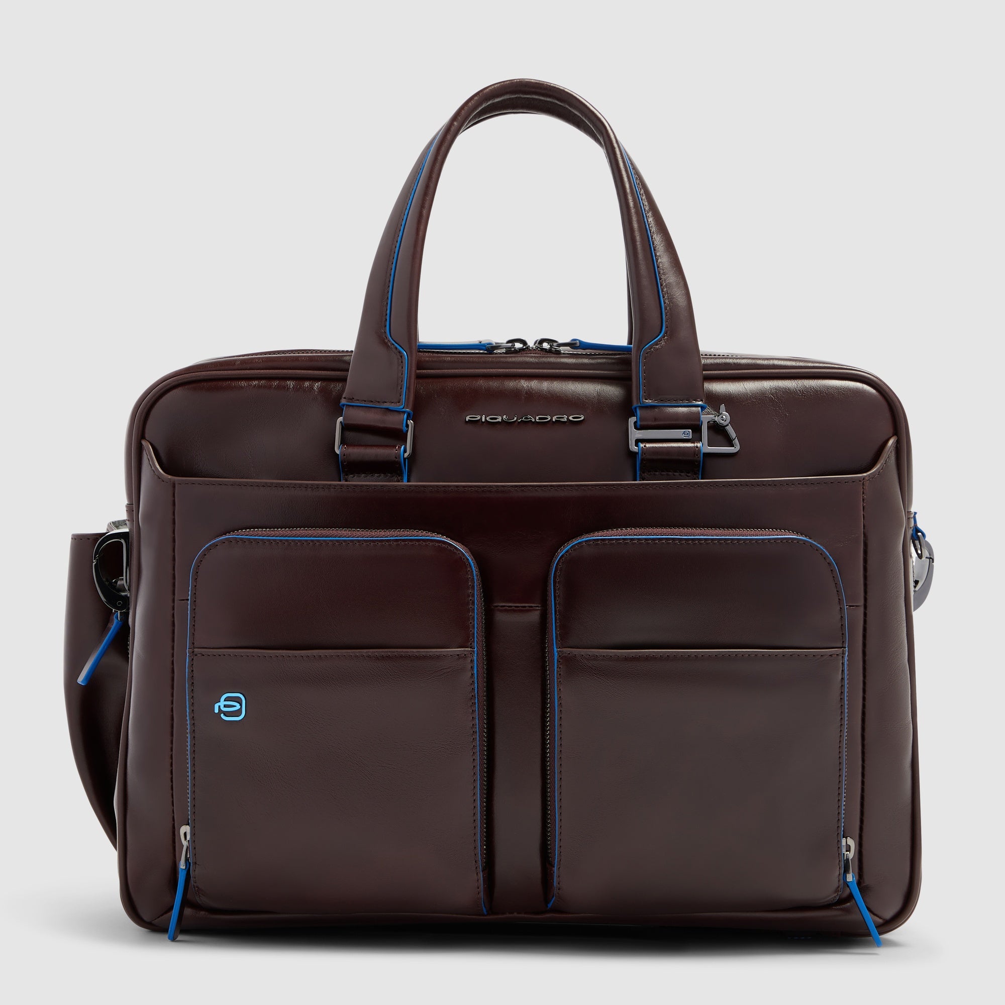 Piquadro Modus Laptoptasche 15,6 Zoll Schwarz erweiterbar