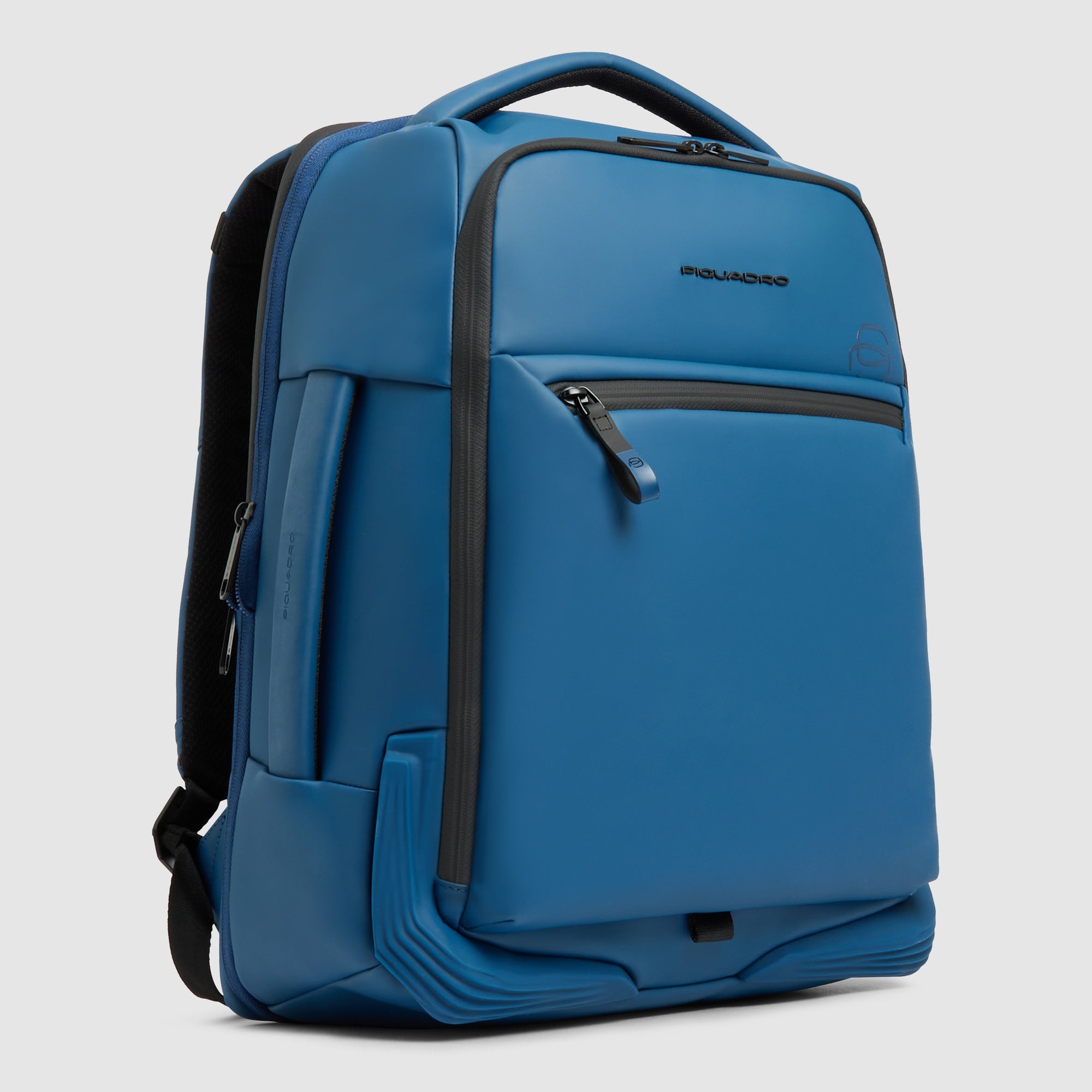 Piquadro Corner 2.0 Rucksack Laptop wasserdicht Schwarz
