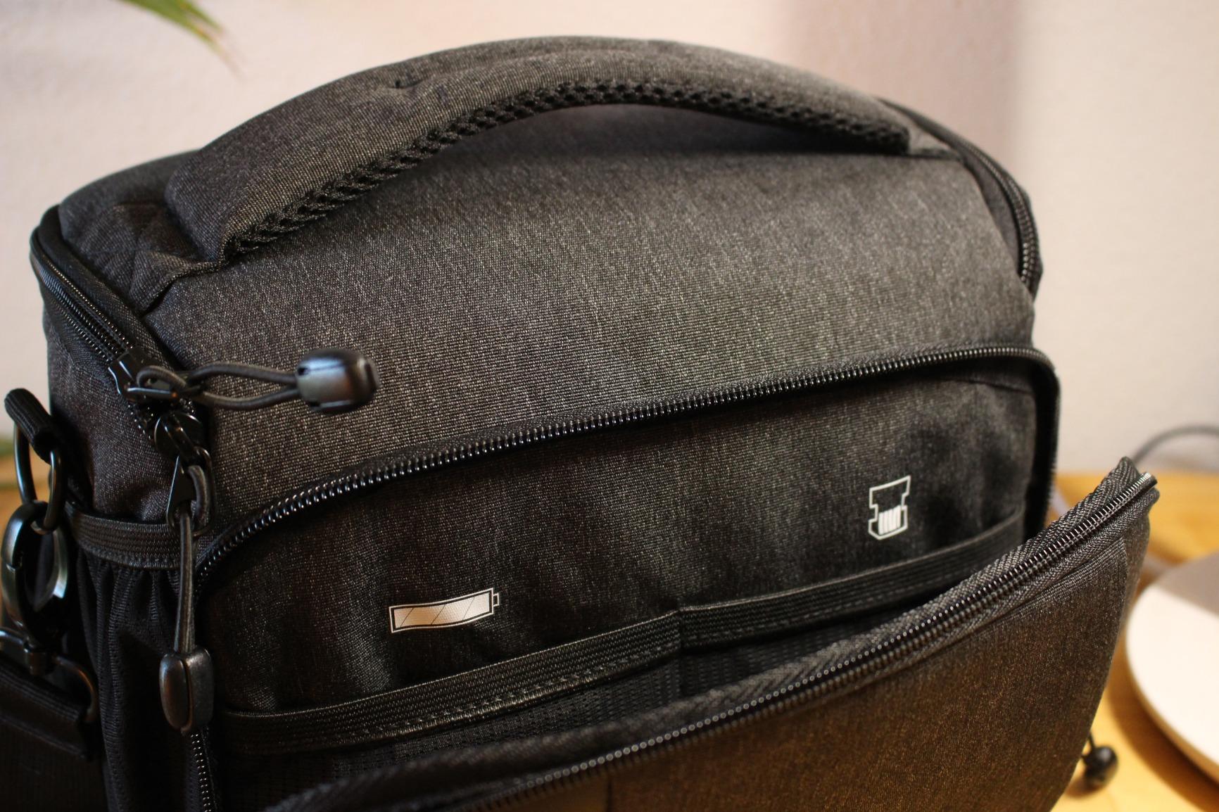 Pedea Fashion XL Kameratasche grau Regenschutz