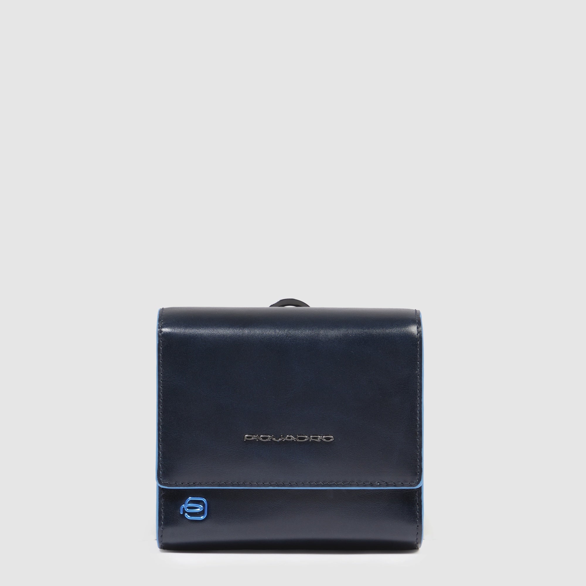 Piquadro BagMotic 3in1 15W Etui blau Leder mit Ladegerät
