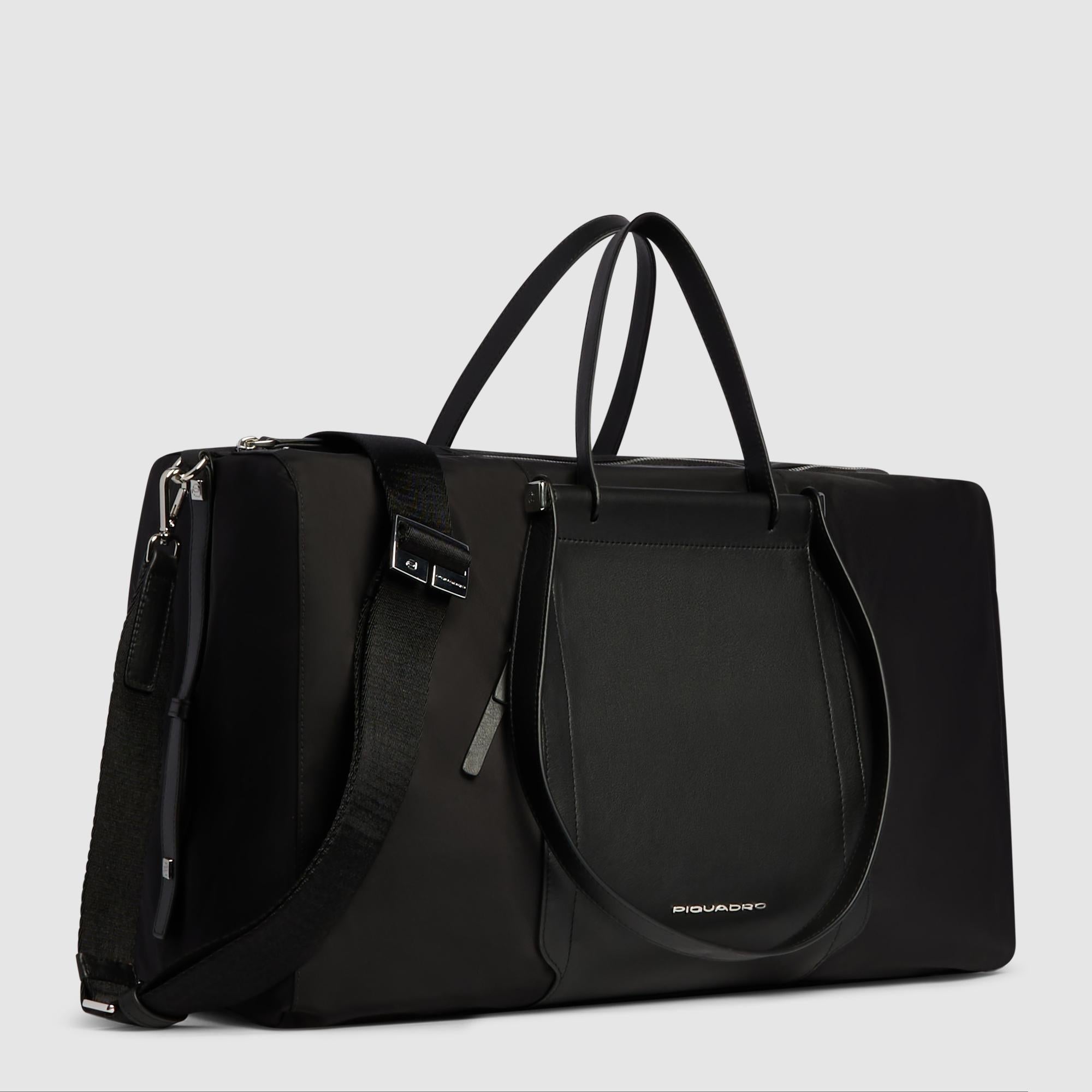 Piquadro Circle Damen Reisetasche Weekender Schwarz