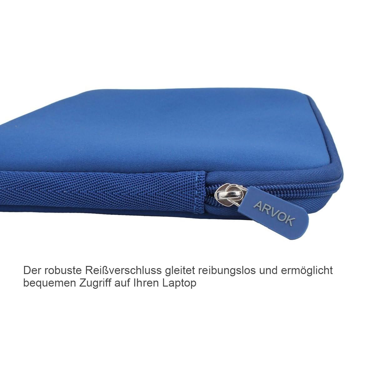 Arvok Basic Laptop Sleeve 17 Zoll Neopren Schwarz wasserdicht