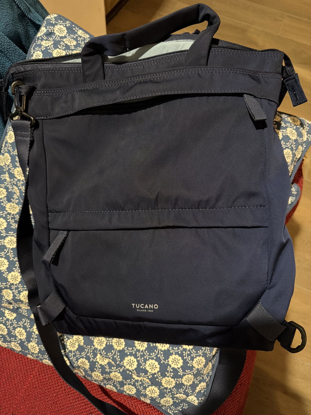 Tucano Desert Shopper M Rucksack Blau Laptopfach